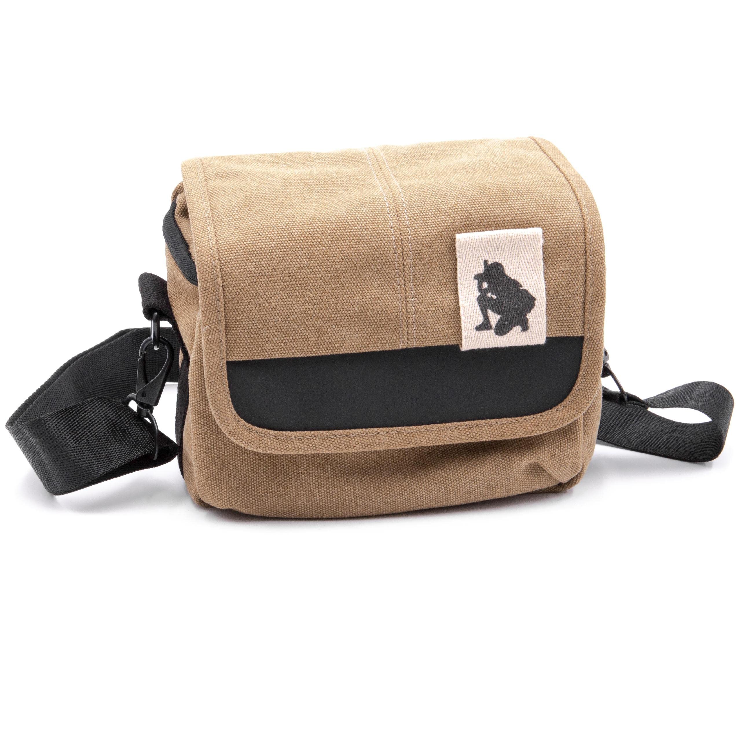 vhbw Custodia marrone borsa fotocamera per Panasonic Lumix FZ1000