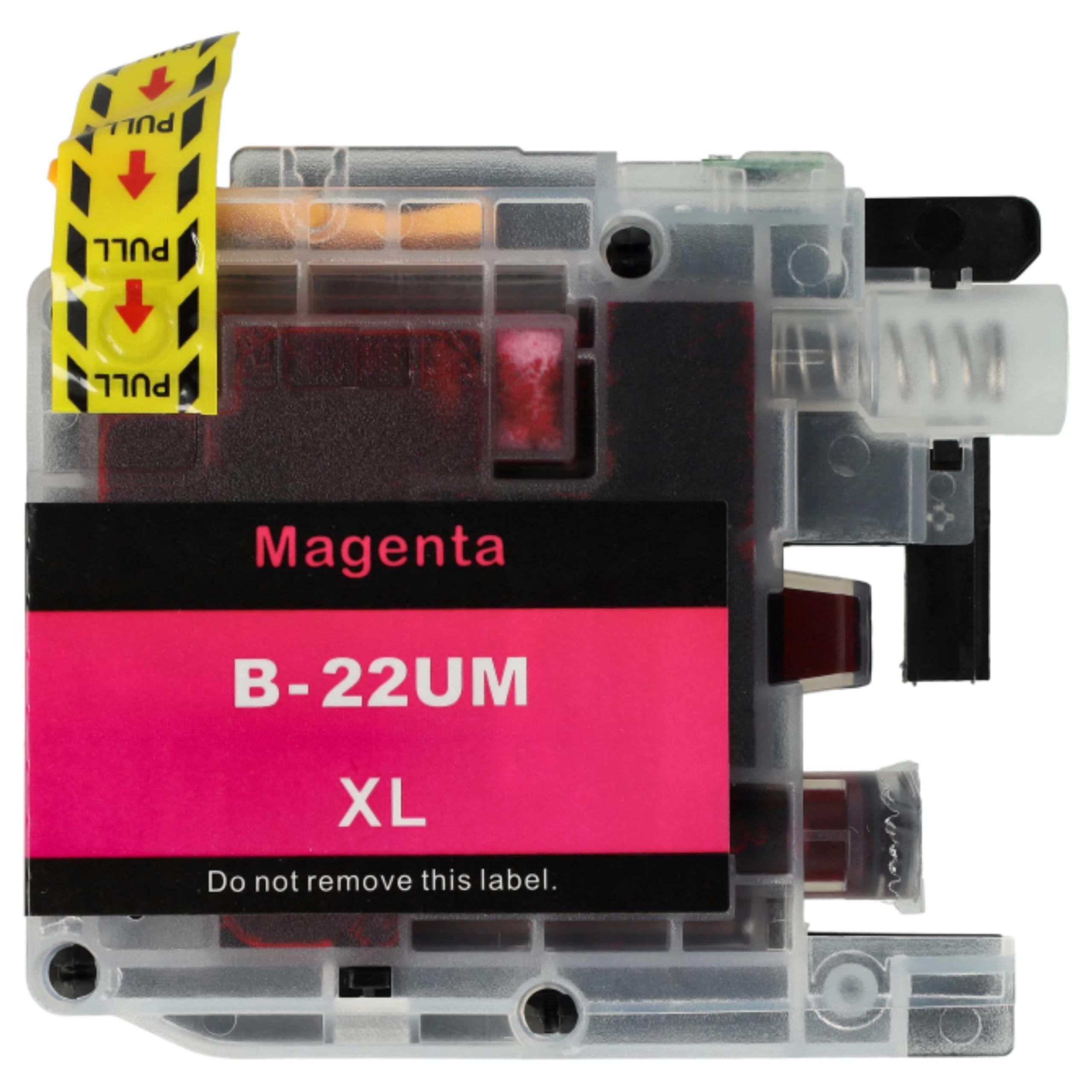 vhbw 4x Cartucce stampante Brother MFC-J985DW LC22U CMYK chip