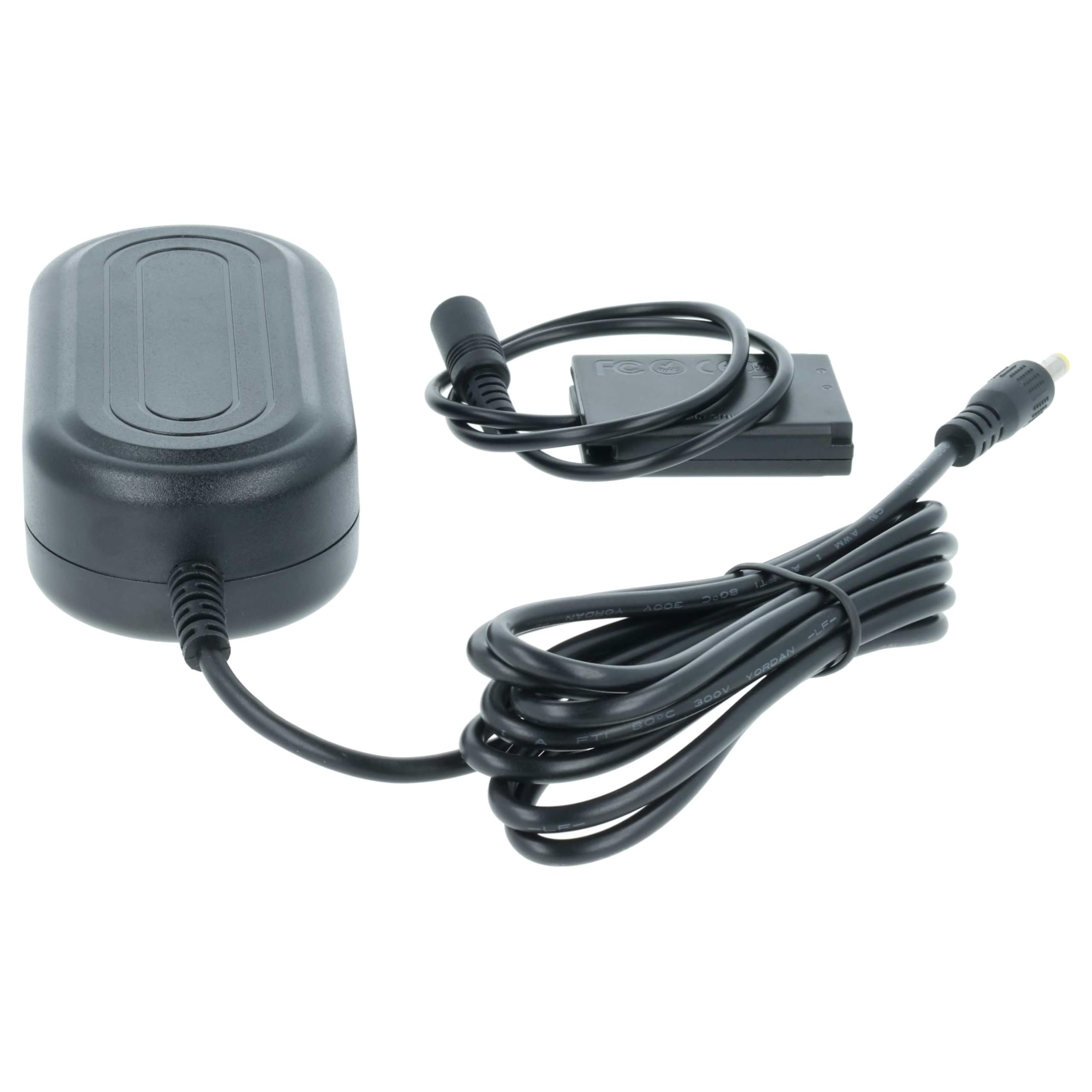 vhbw ACK-DC110 alimentatore fotocamera per Canon G7X 2m nero