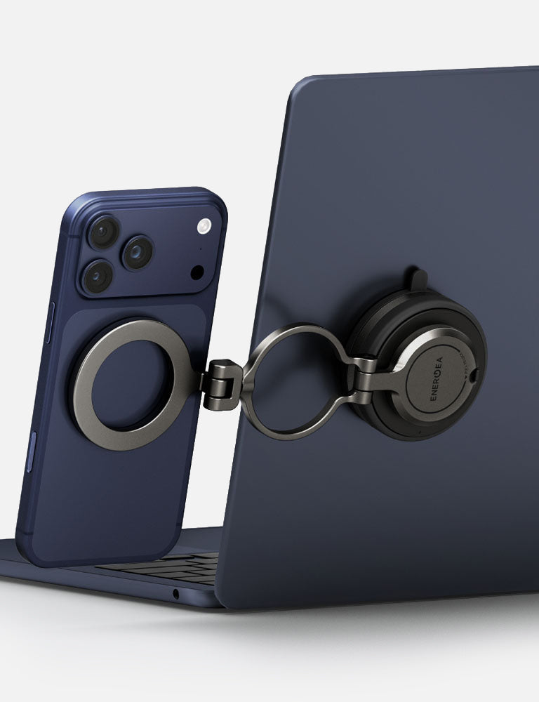 ENERGEA MagMount Flex supporto telefono gunmetal magnetico