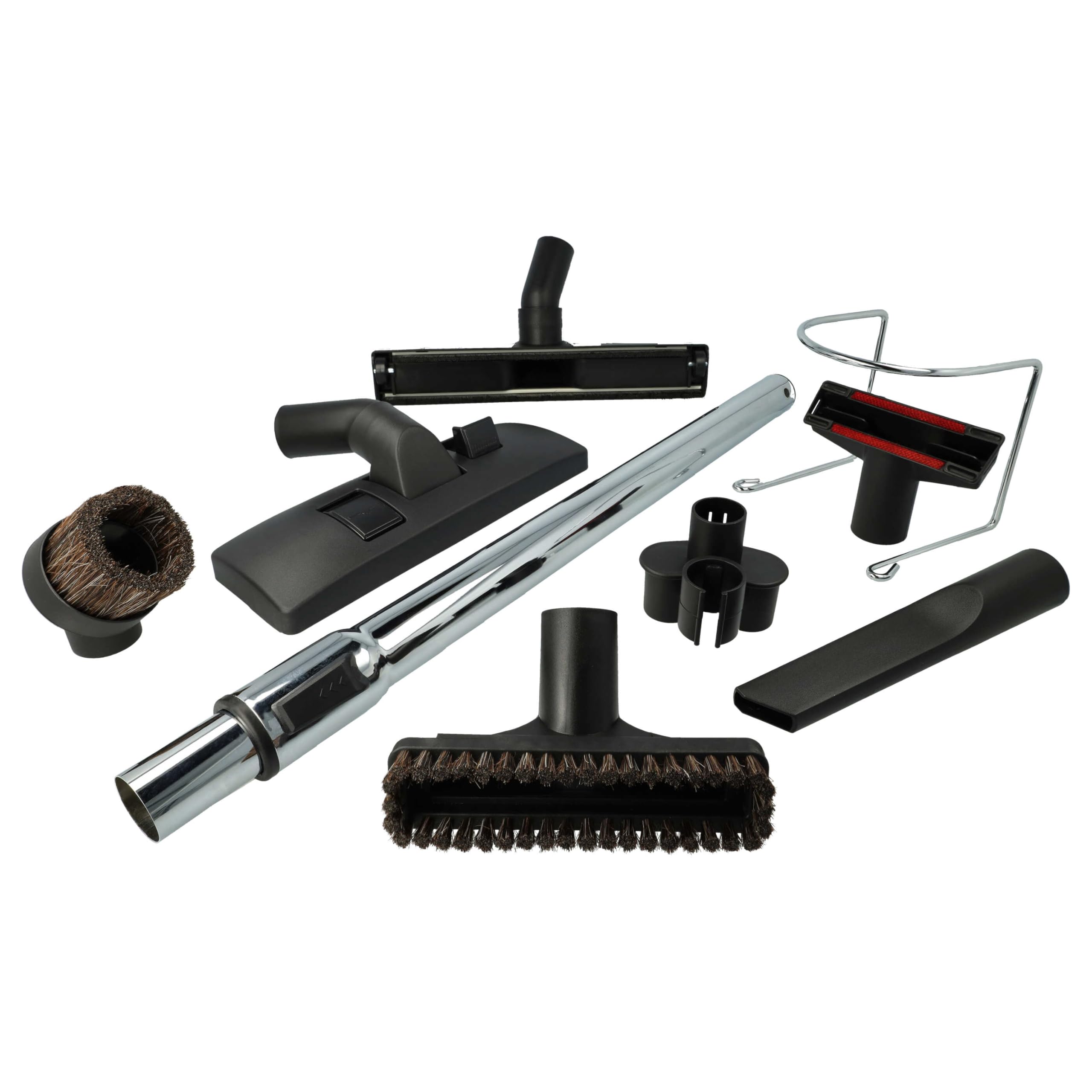 vhbw Set 9 accessori AEG aspirapolvere 32mm nero