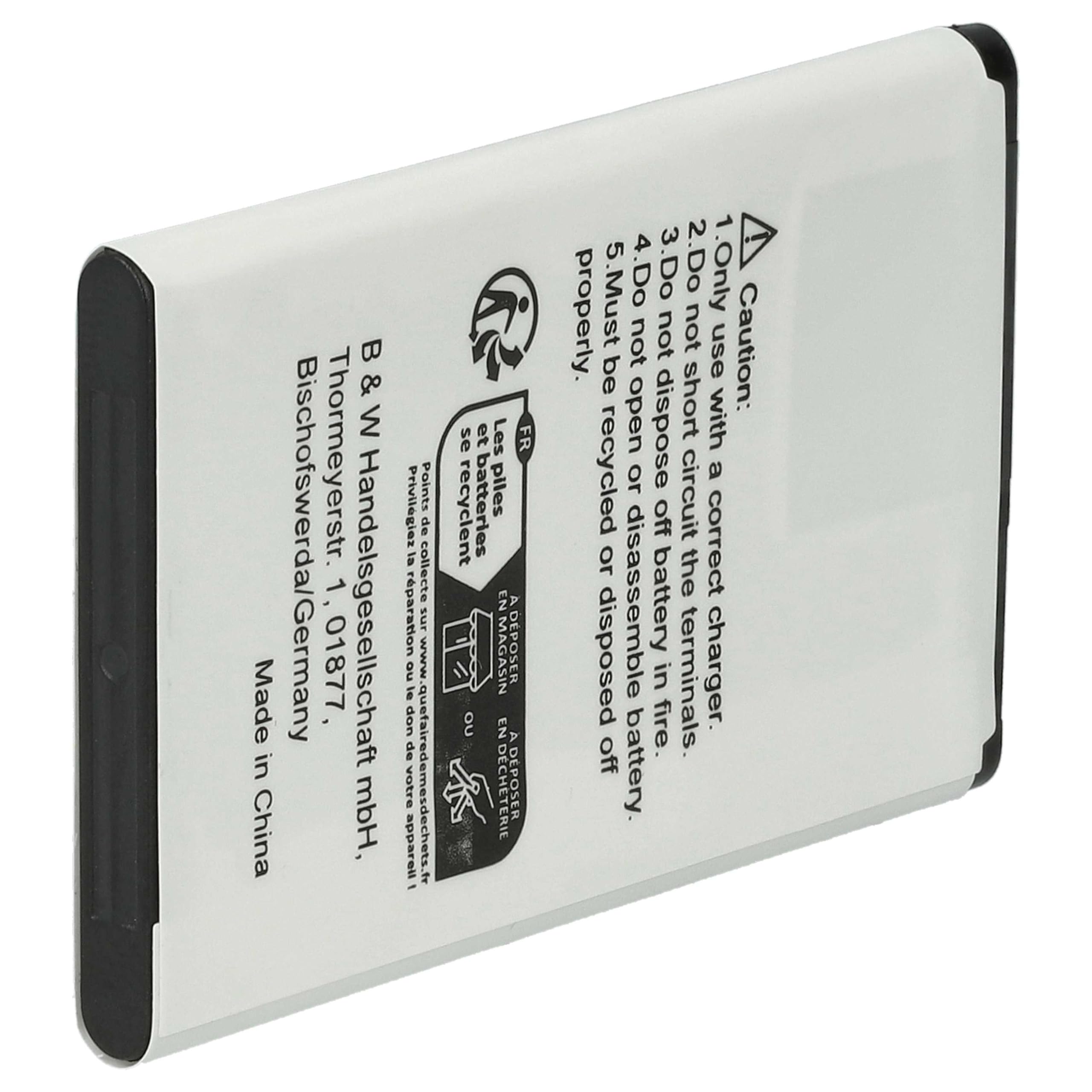 vhbw Batteria RCB03S02 800mAh telefono Swisstone Li-Ion