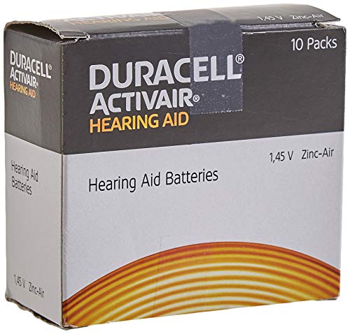 Duracell Easytab 312 Batterie Apparecchi Acustici 60 Pezzi Zinco-Aria