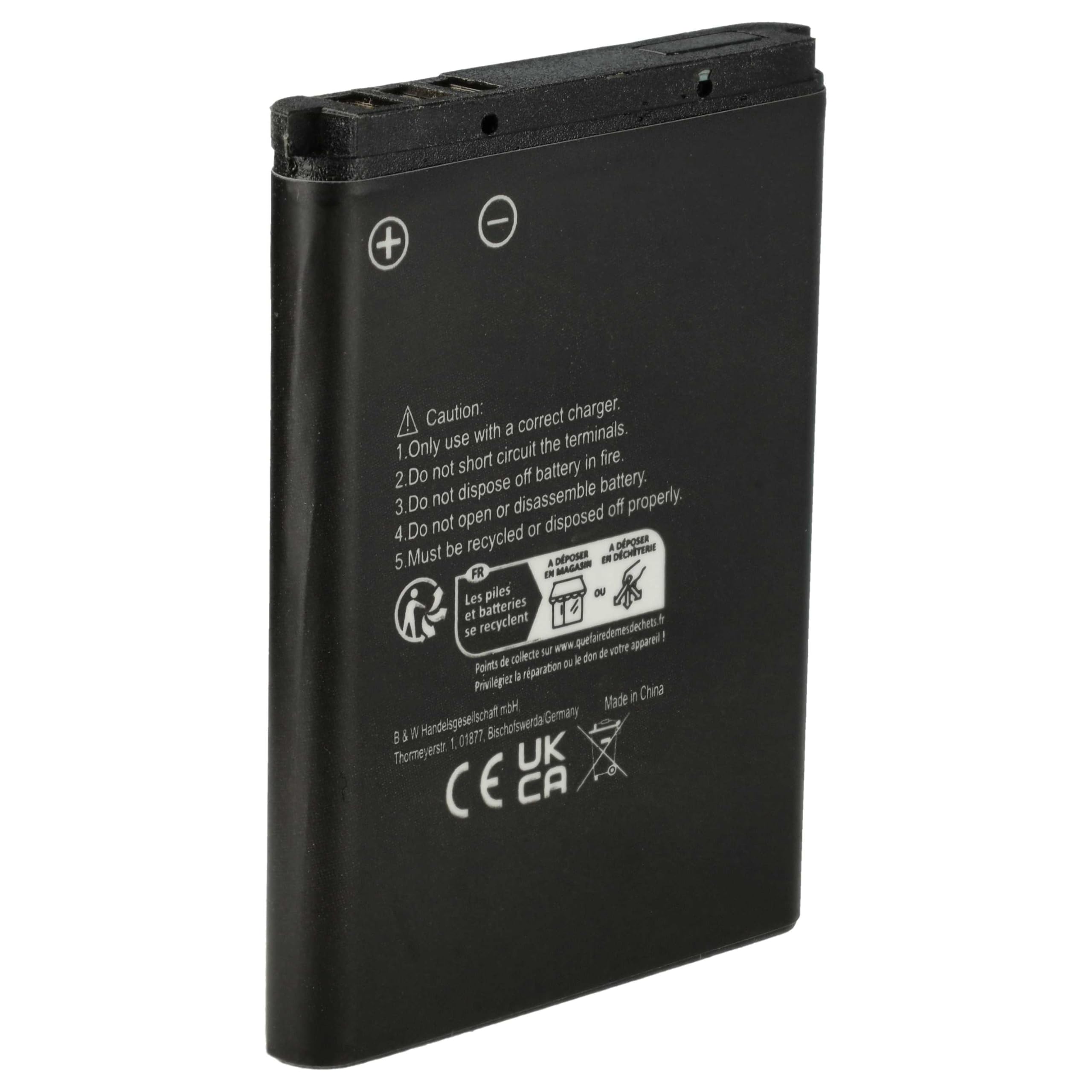 vhbw Batteria smartphone BL-5B 900mAh per Nokia