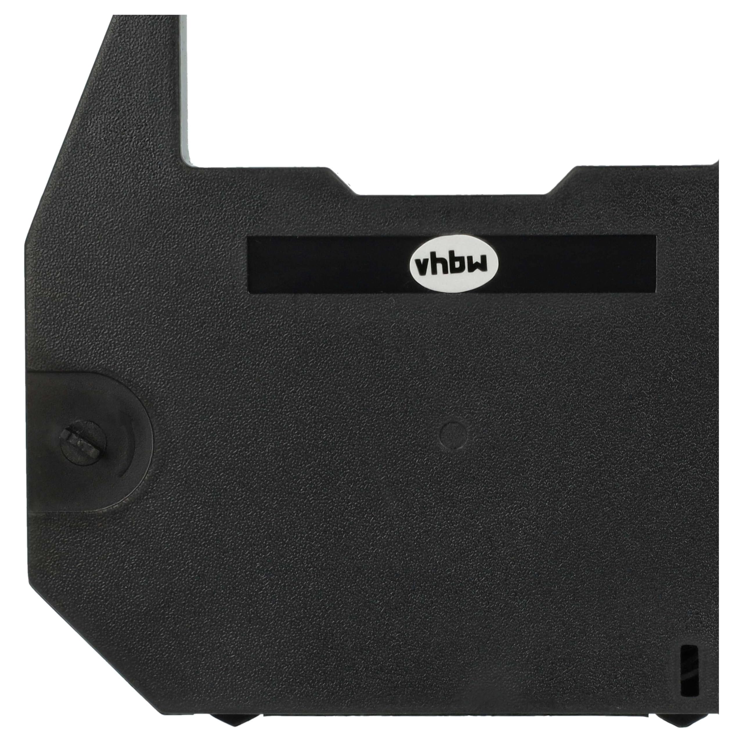 vhbw Nastro inchiostrato per Olympia Carrera de Luxe nero