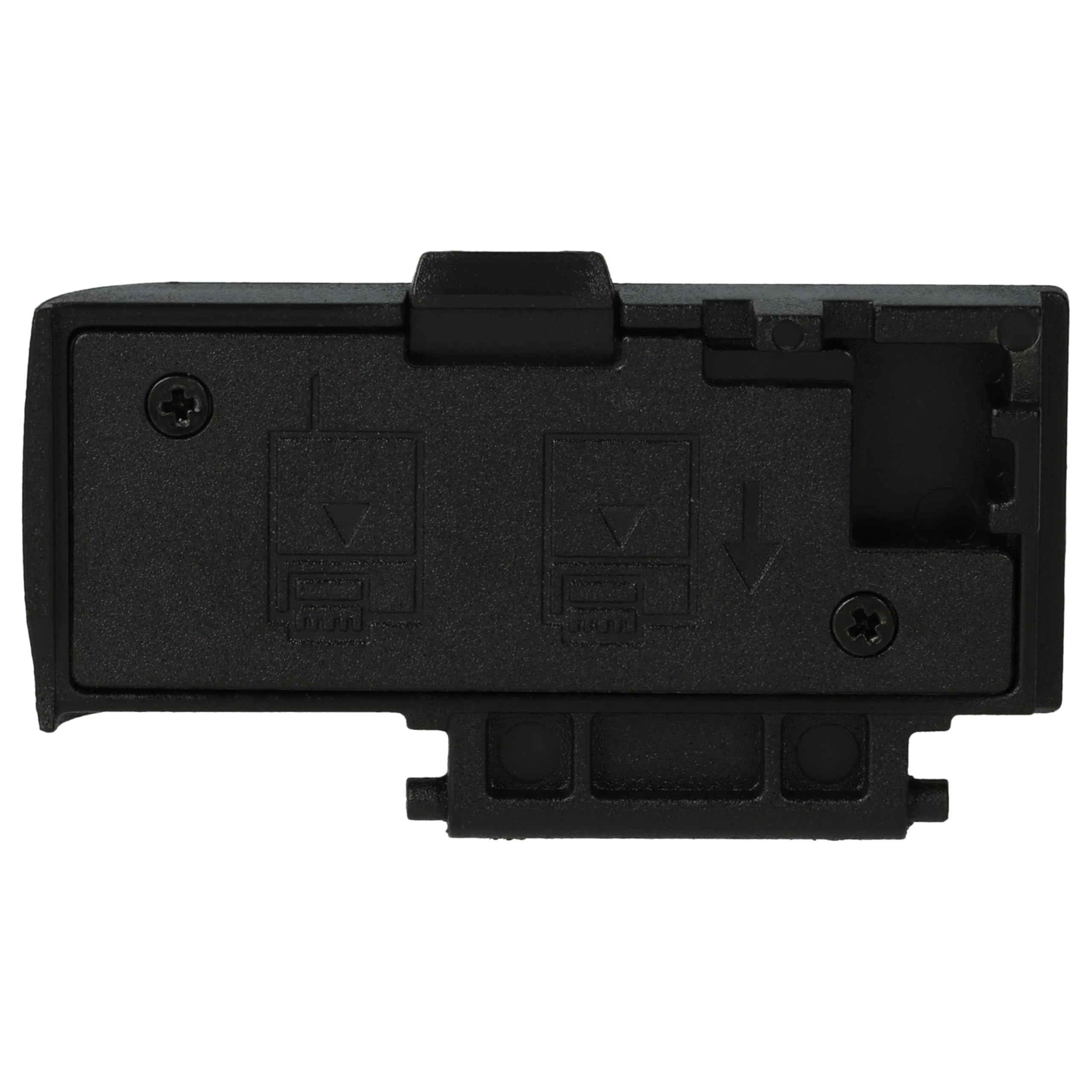 vhbw Coperchio vano batteria fotocamera nero per Canon EOS 650D