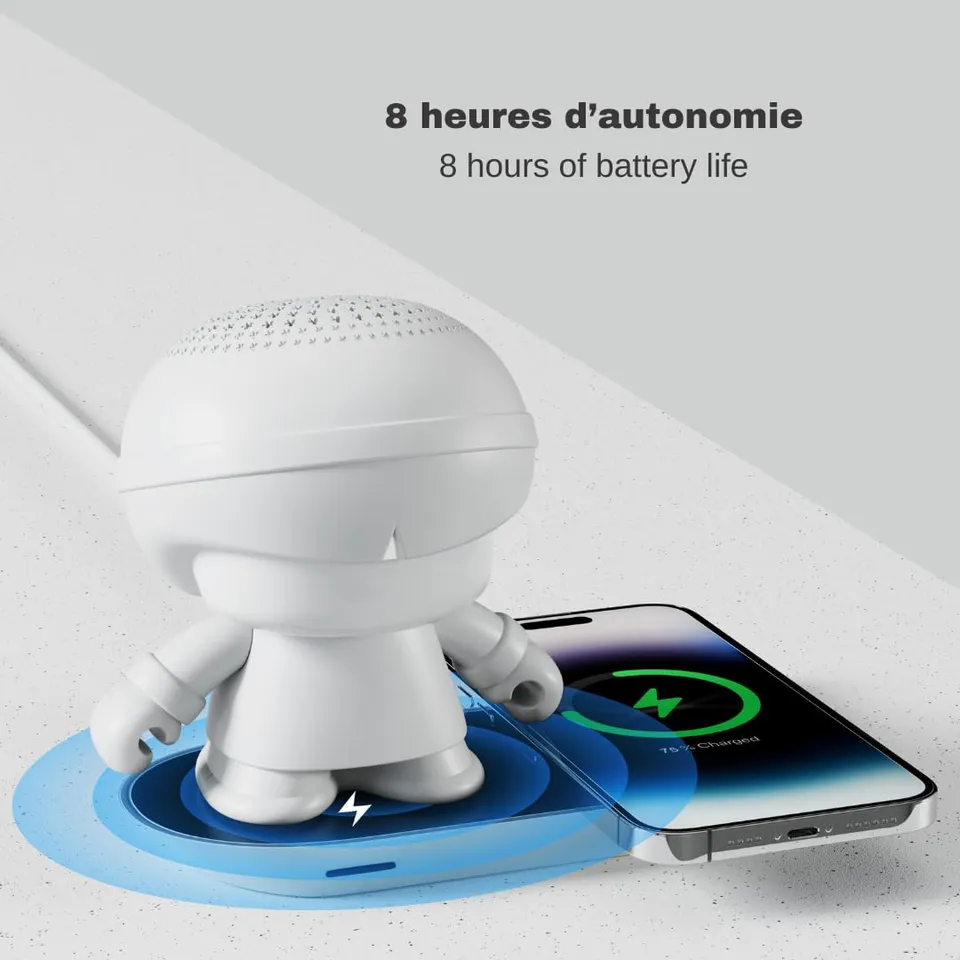 Xoopar Xboy-R altoparlante Bluetooth bianco 10W 8 ore