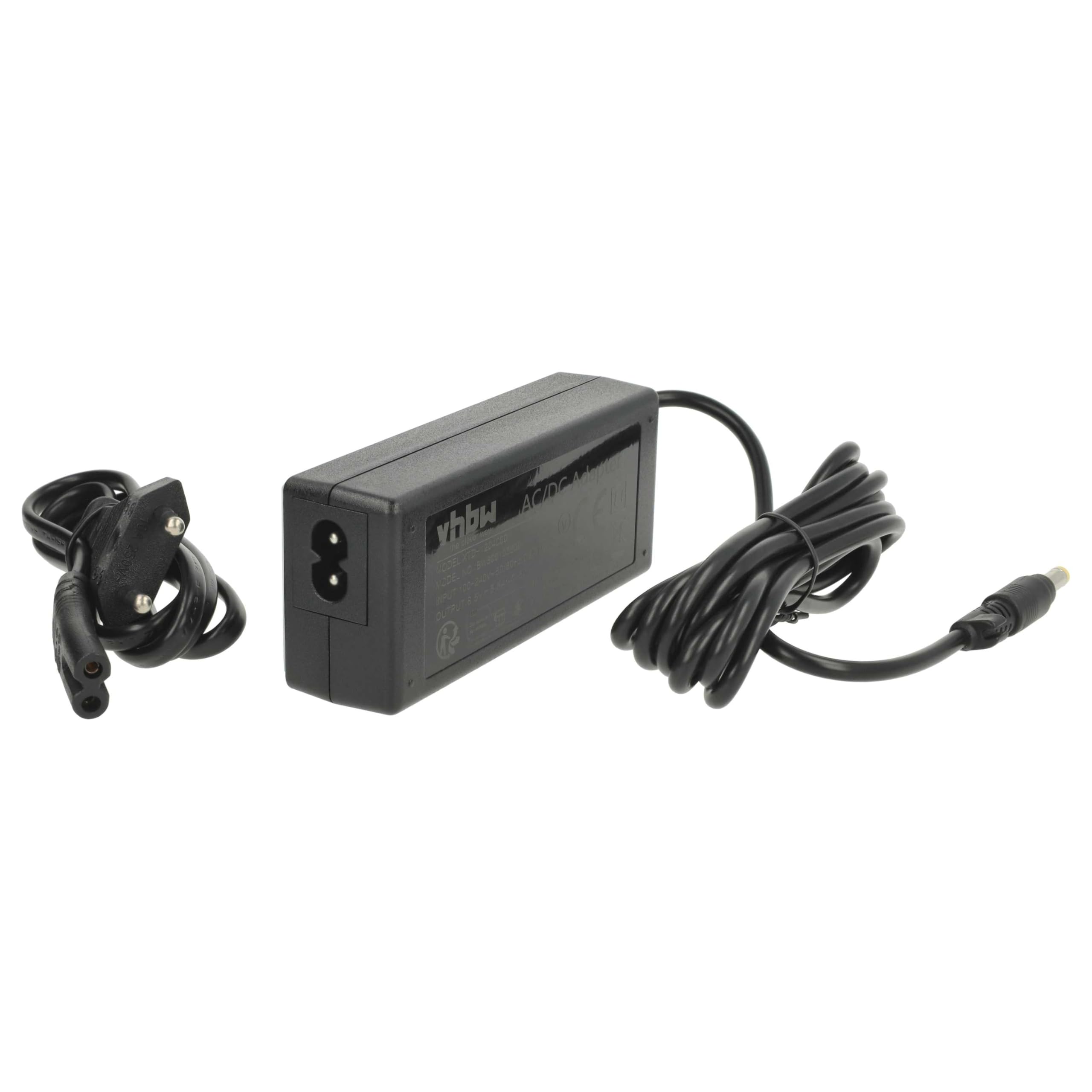 vhbw Alimentatore SCPH-7xxxx PS2 Slim 8,5V 2m nero