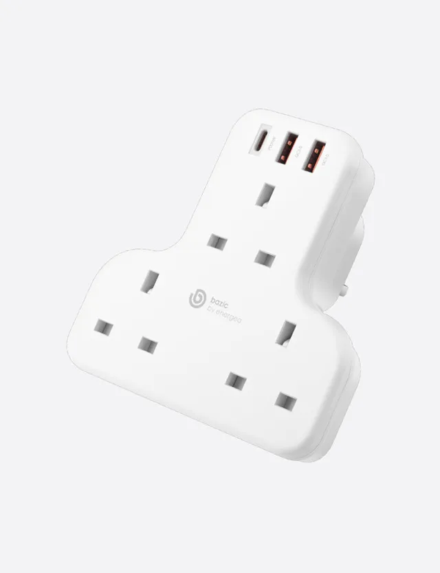 Energea GoPort Trio caricatore da muro Bianco 6 in 1