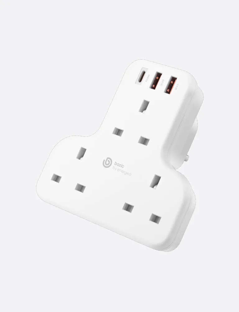 Energea GoPort Trio caricatore da muro Bianco 6 in 1