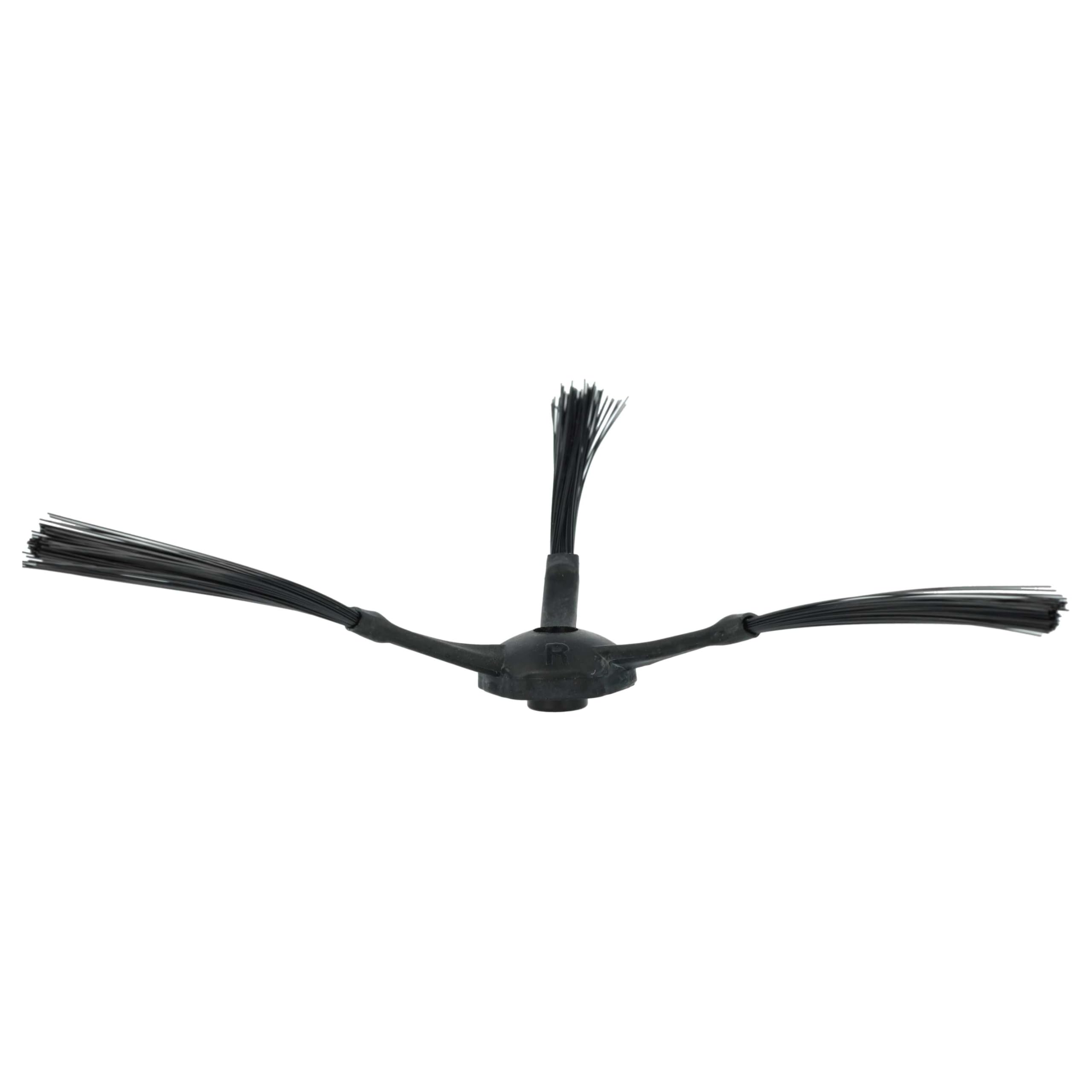 vhbw spazzola laterale nera 4x per Ariete Evolution 2.0