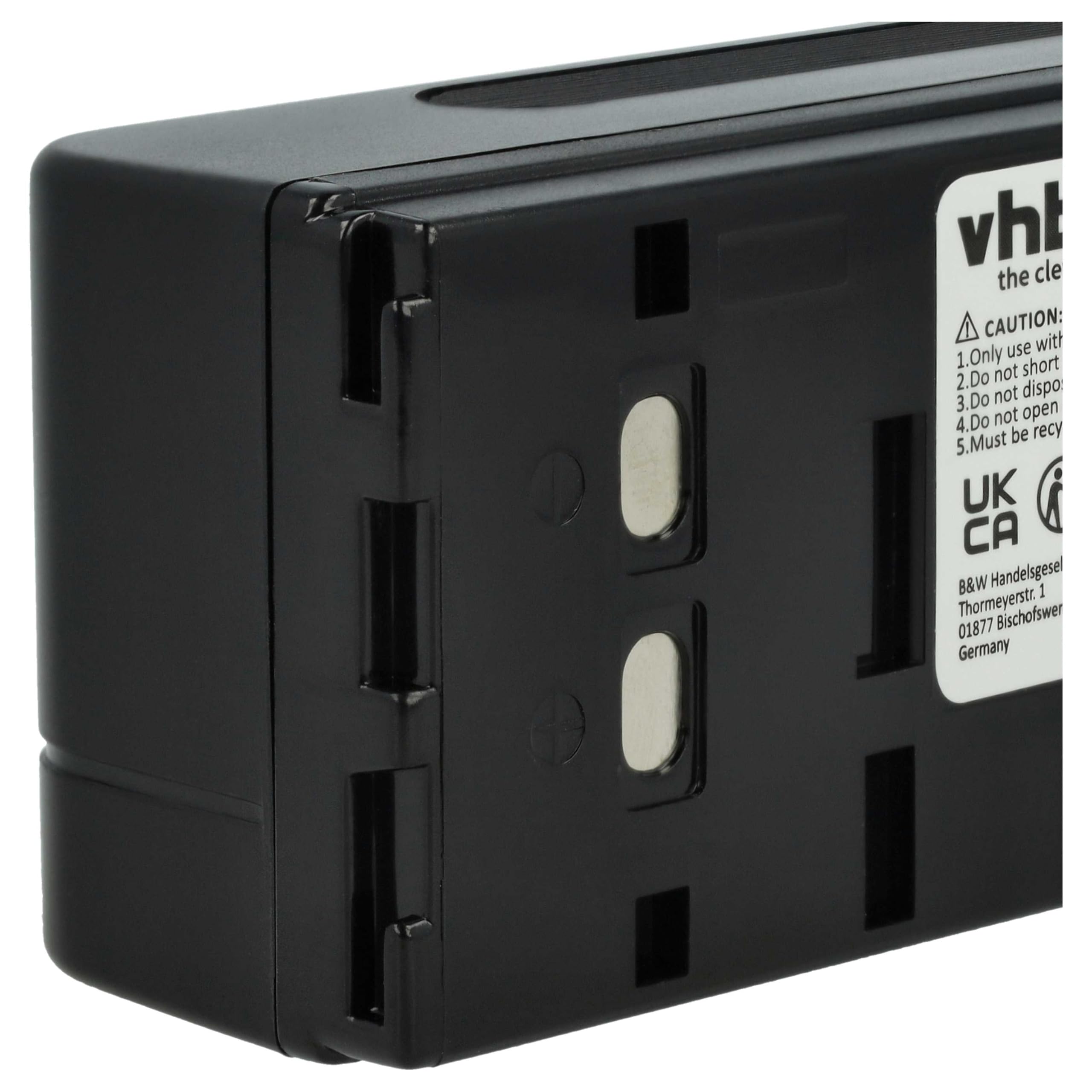 vhbw Batteria CCD-F150 fotocamera 4000mAh 6V NiMH