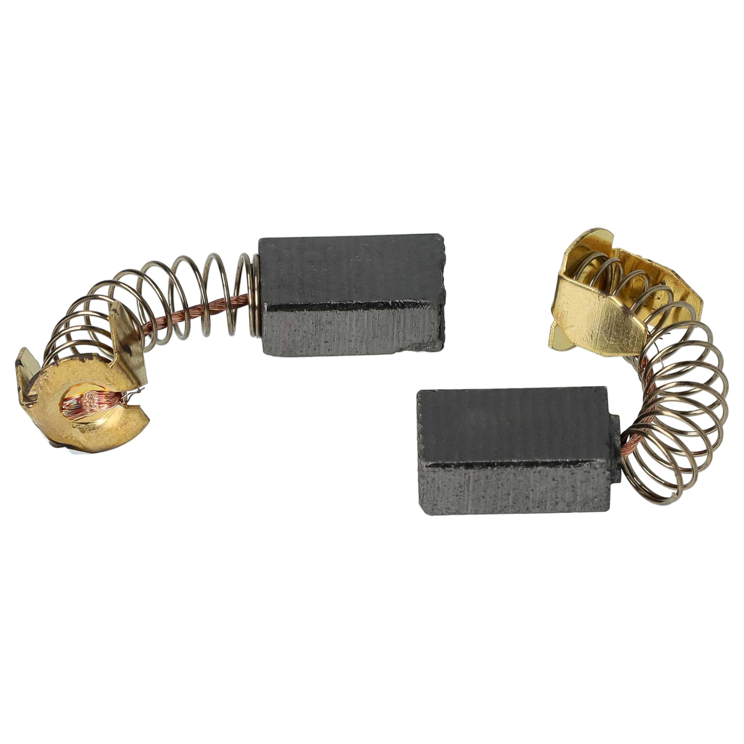 vhbw 2x Spazzole carbone 5x8x14,5mm per smerigliatrice