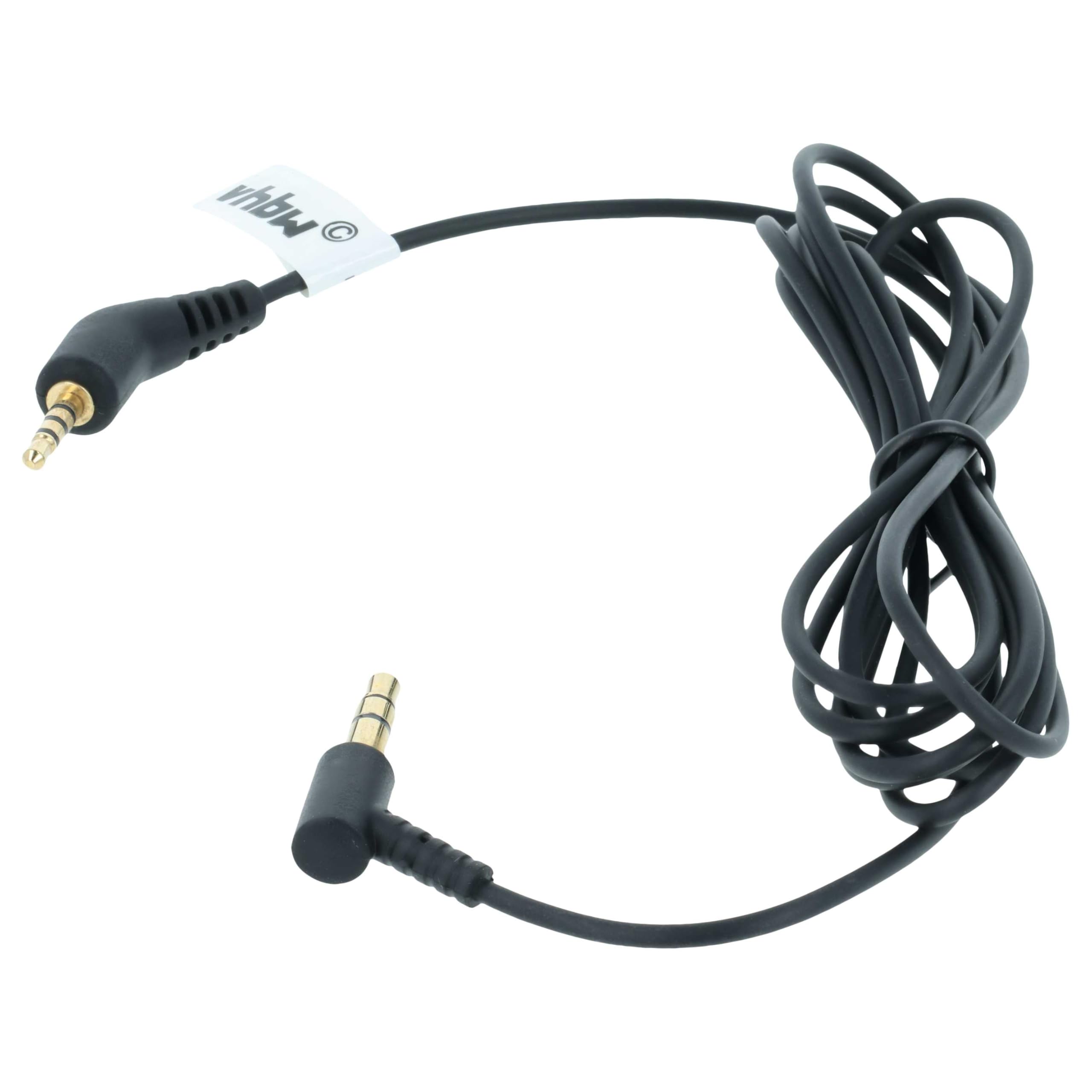vhbw Cavo audio AUX Bose QuietComfort 3 QC3 120 cm nero
