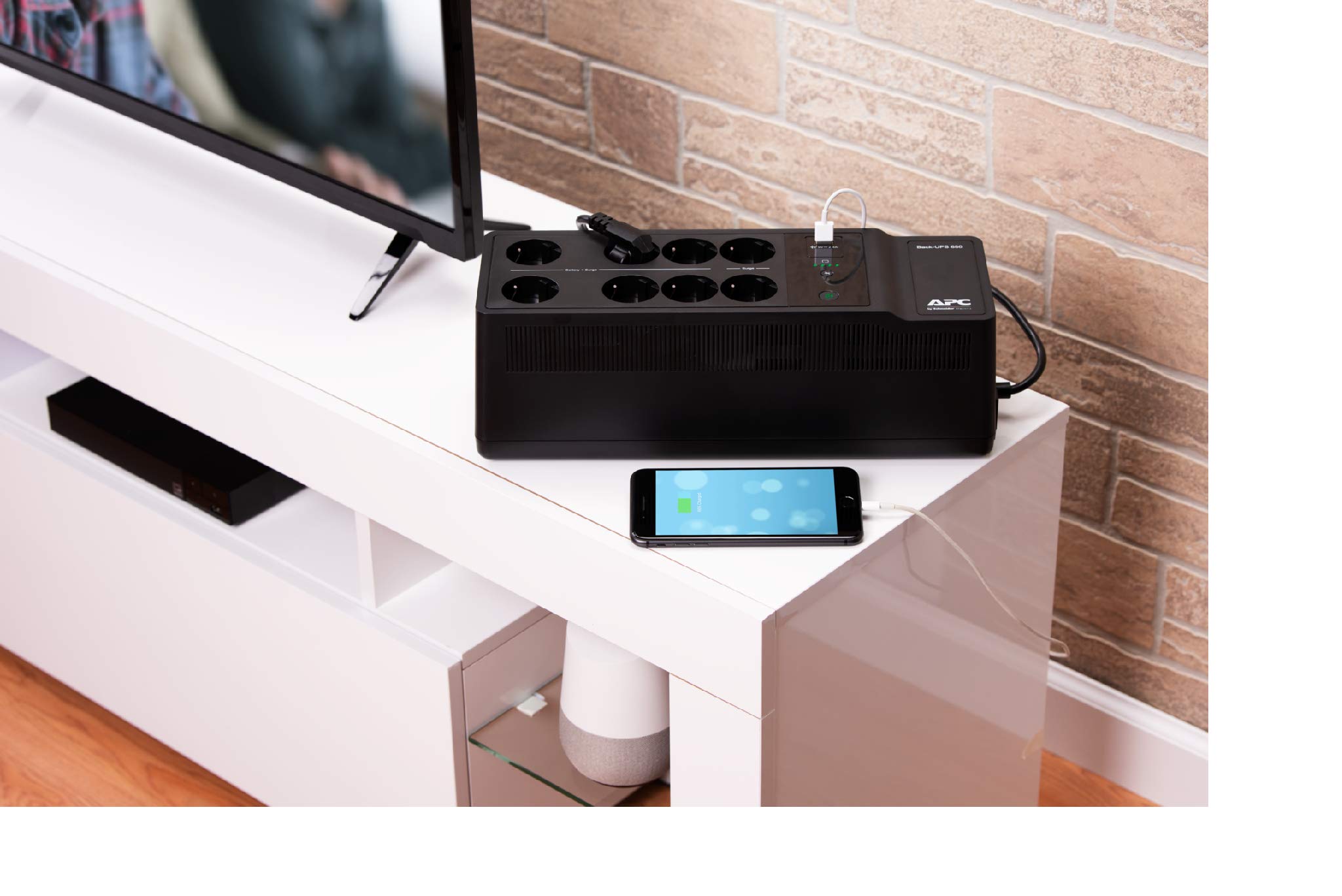 APC Back-UPS UPS 650VA/400W BE650G2-GR 8 prese Schuko