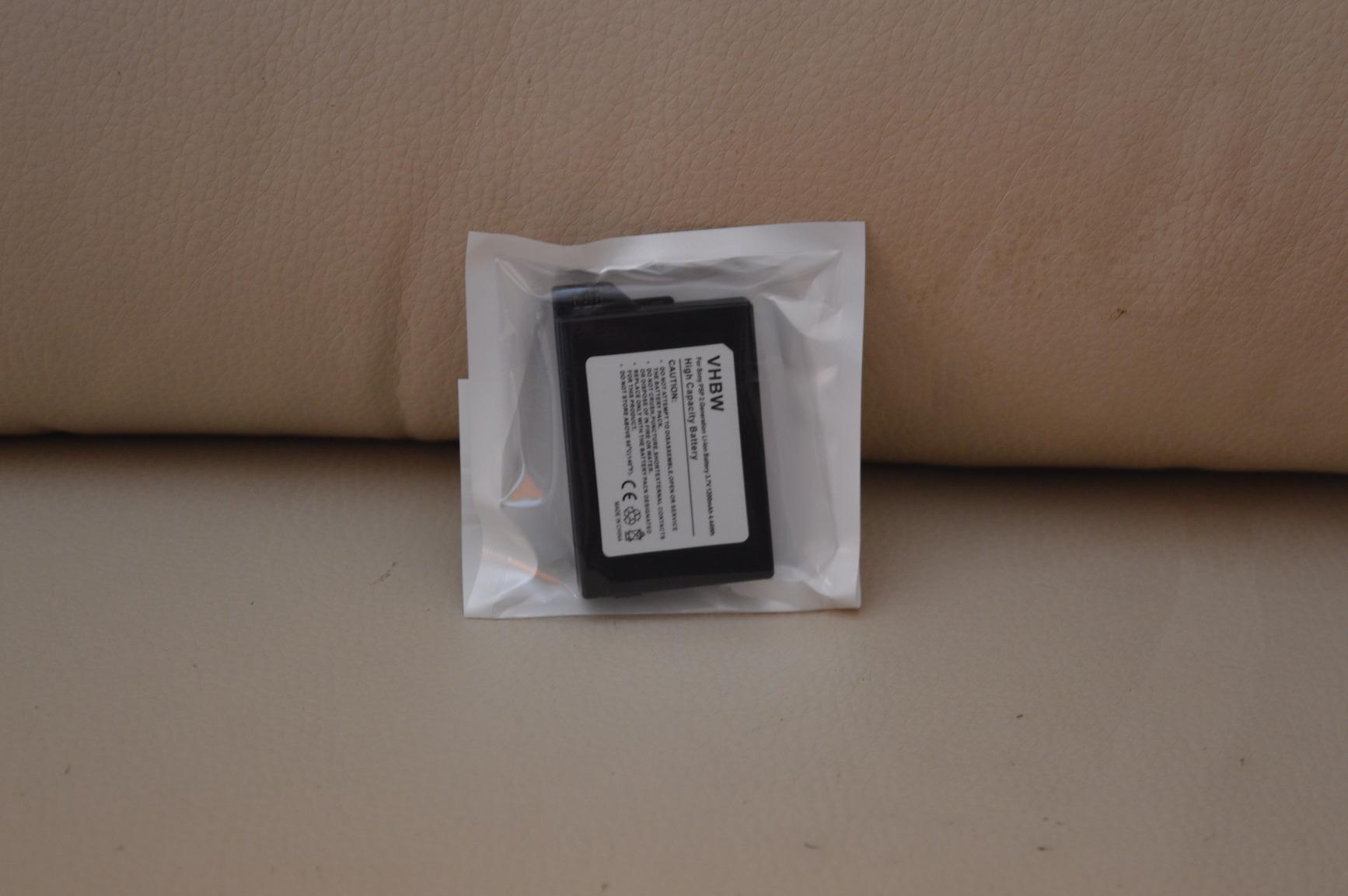 vhbw PSP-S110 batteria console PSP-2000 1200mAh 1 pezzo