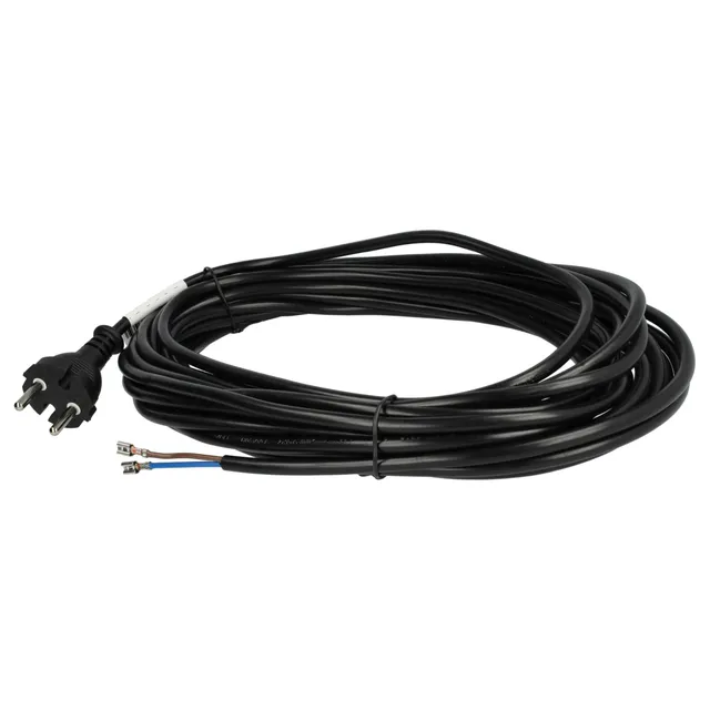 vhbw Cavo Alimentazione Aspirapolvere 10 m 1000W Nero