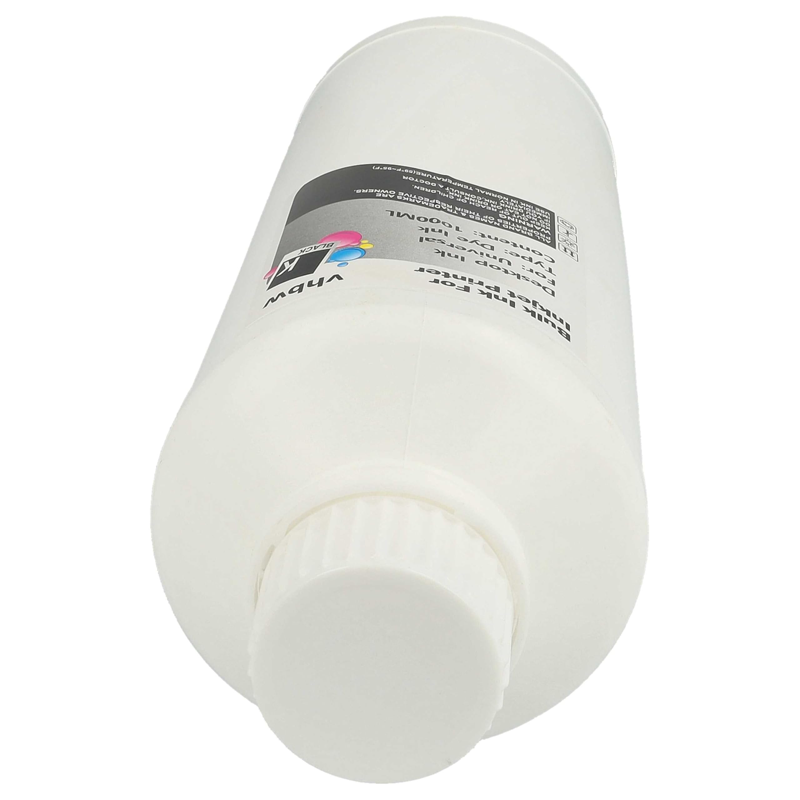 vhbw Inchiostro Dye Nero 1000ml ricarica cartucce
