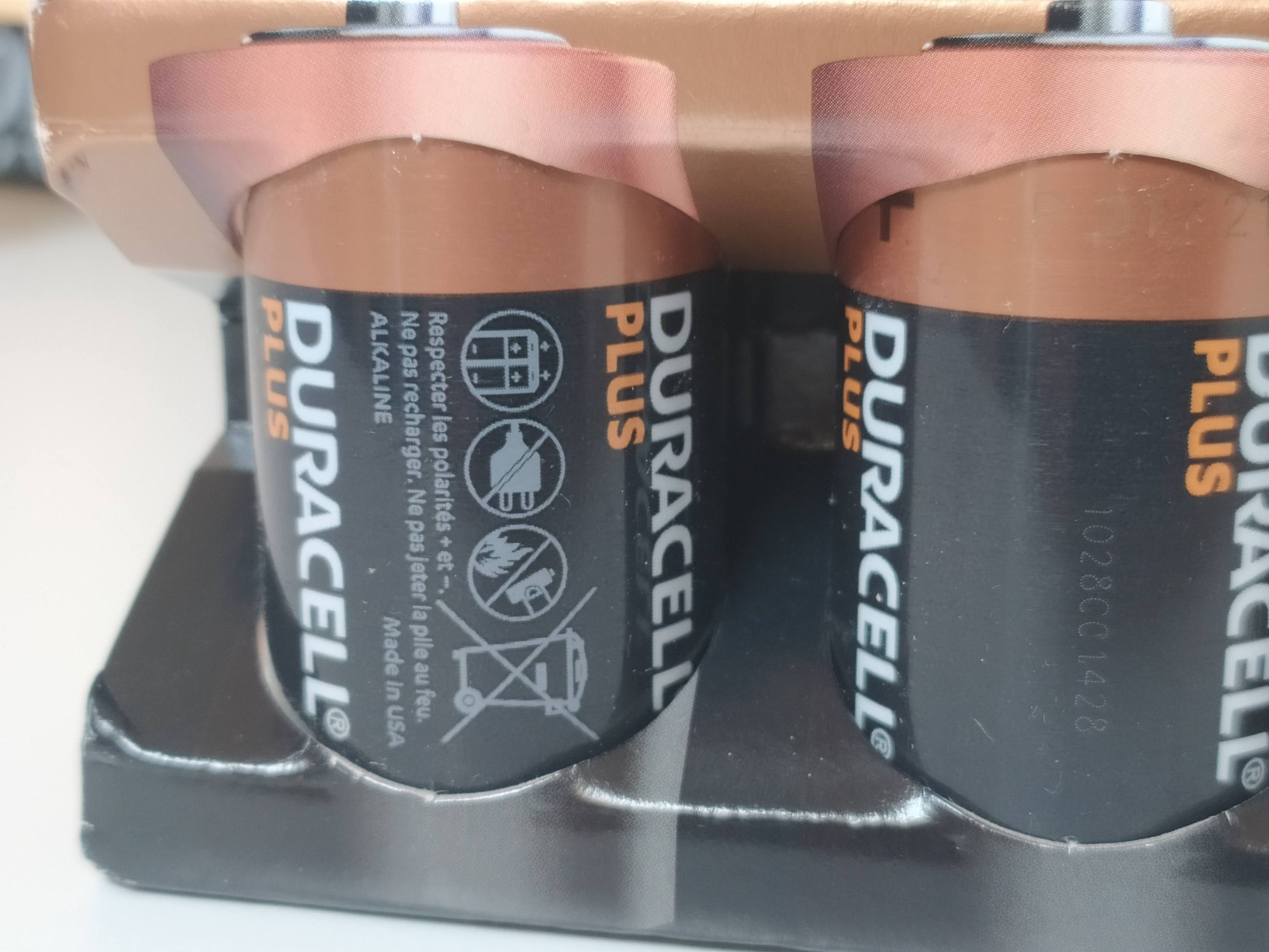 Duracell Plus Batterie Alcaline D LR20 4pz lunga durata