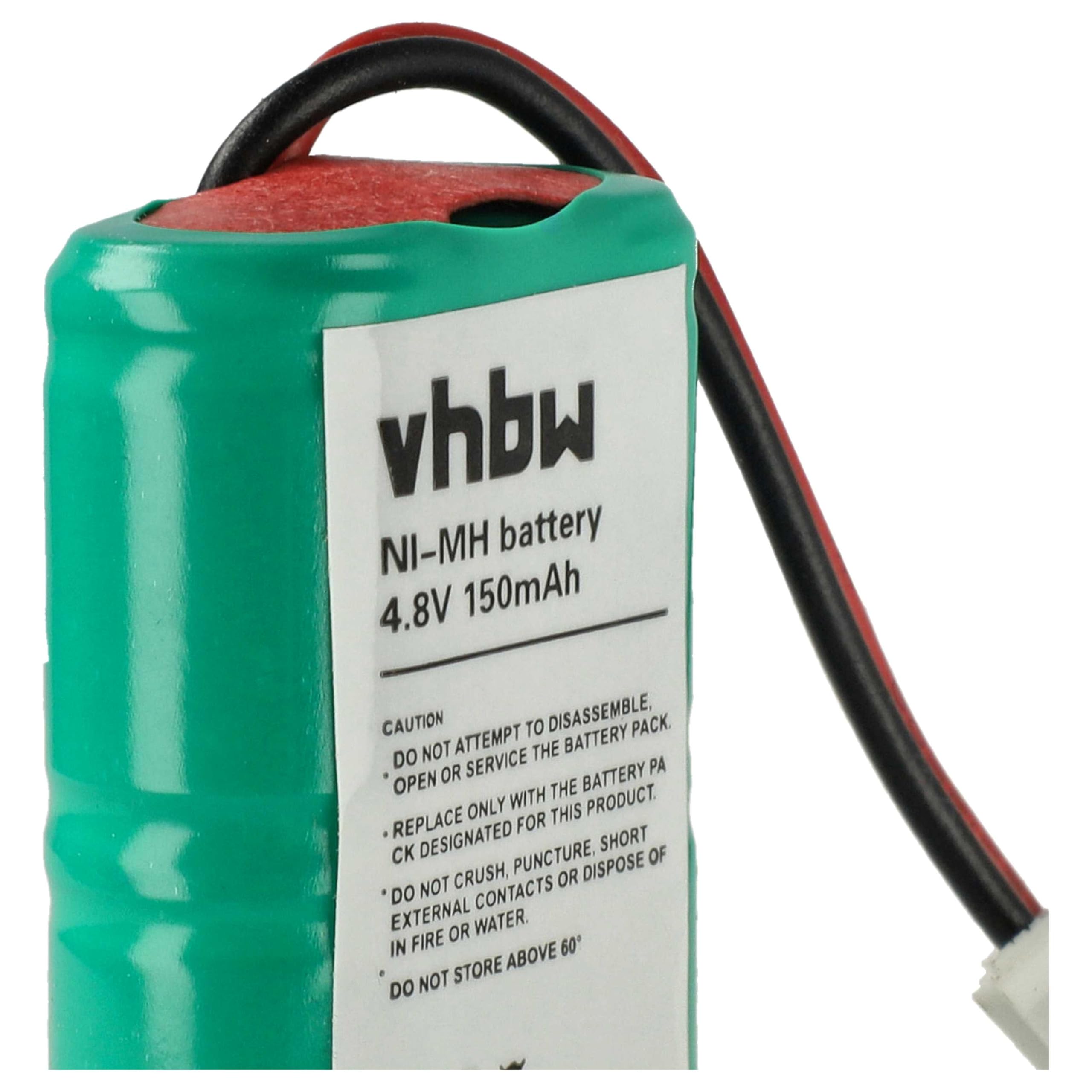 vhbw batteria Dogtra SD-400S NiMH 150mAh 4,8V