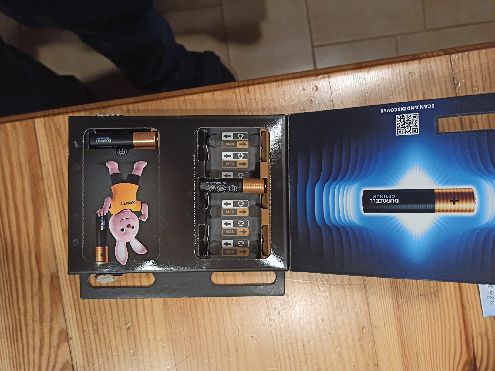 Duracell Optimum AAA batterie alcaline 12 pezzi power boost