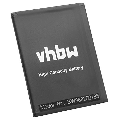 vhbw Robby Lenny 4 batteria smartphone 2500mAh 3,8V