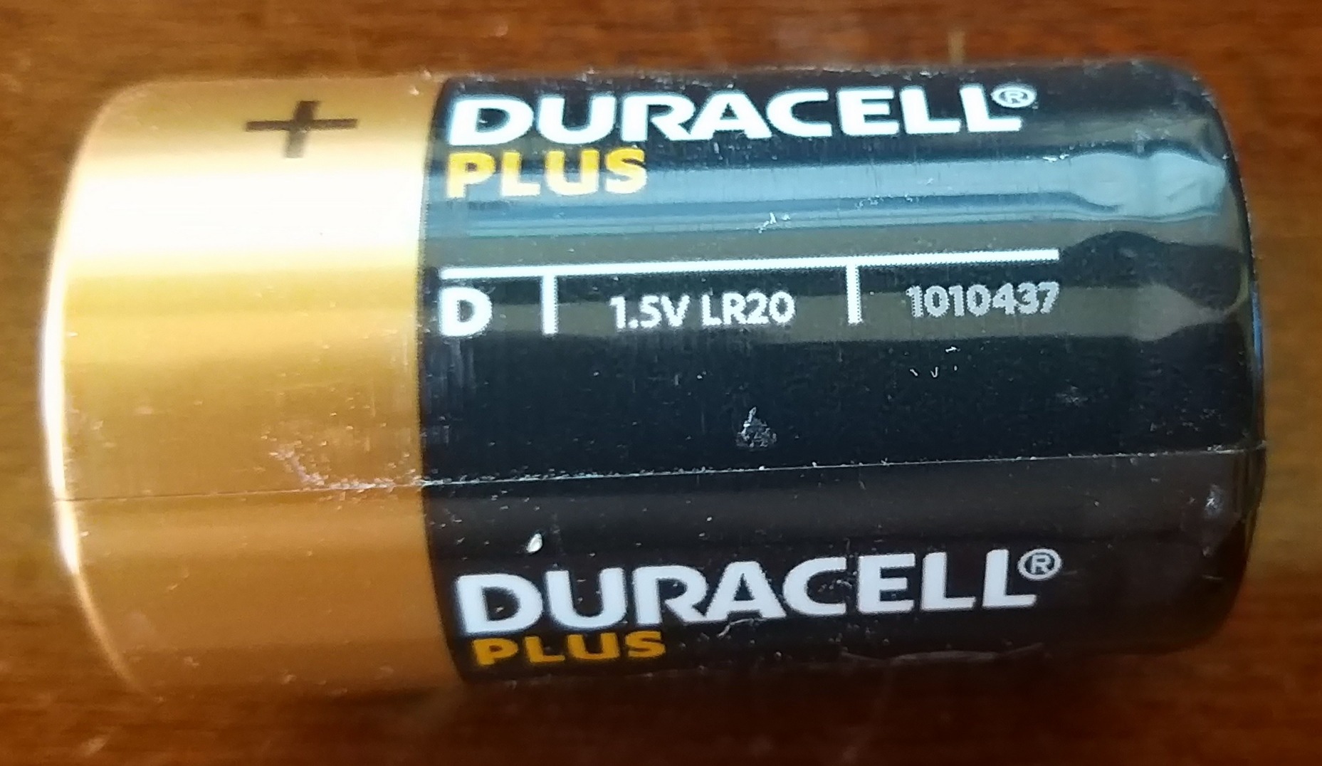 Duracell Plus Batterie Alcaline D LR20 4pz lunga durata