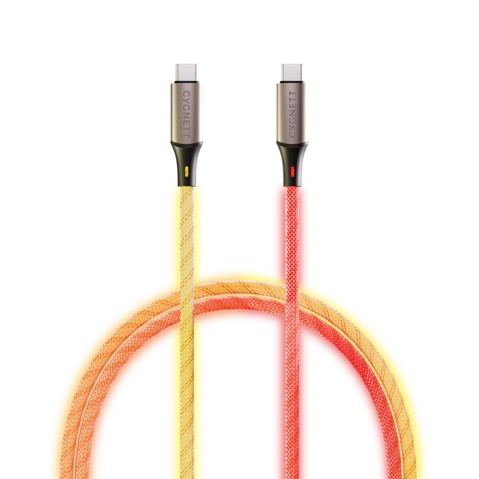 Cygnett Illuminate Cavo USB-C a USB-C 1,2M 60W