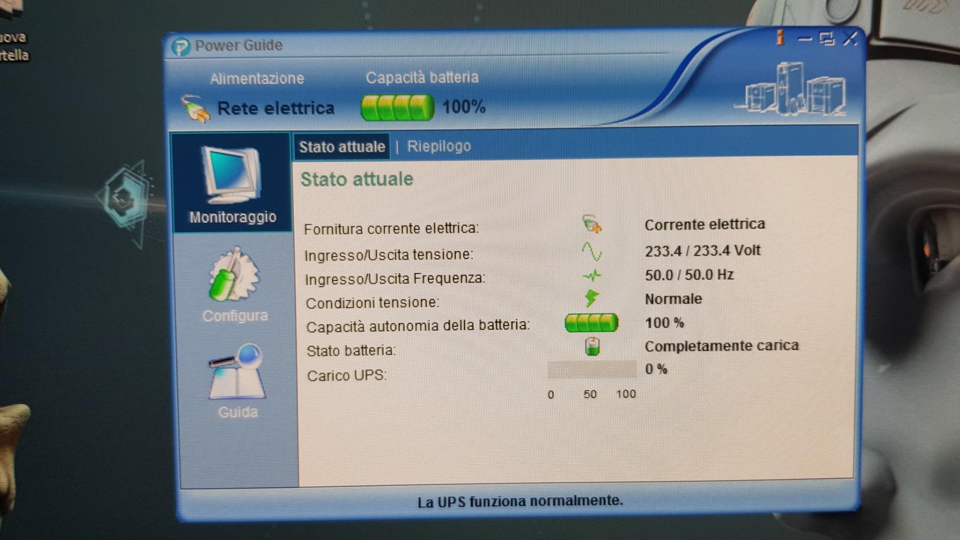 EPYC Quantum 1500VA 900W Gruppo di Continuità UPS 5 Prese LCD