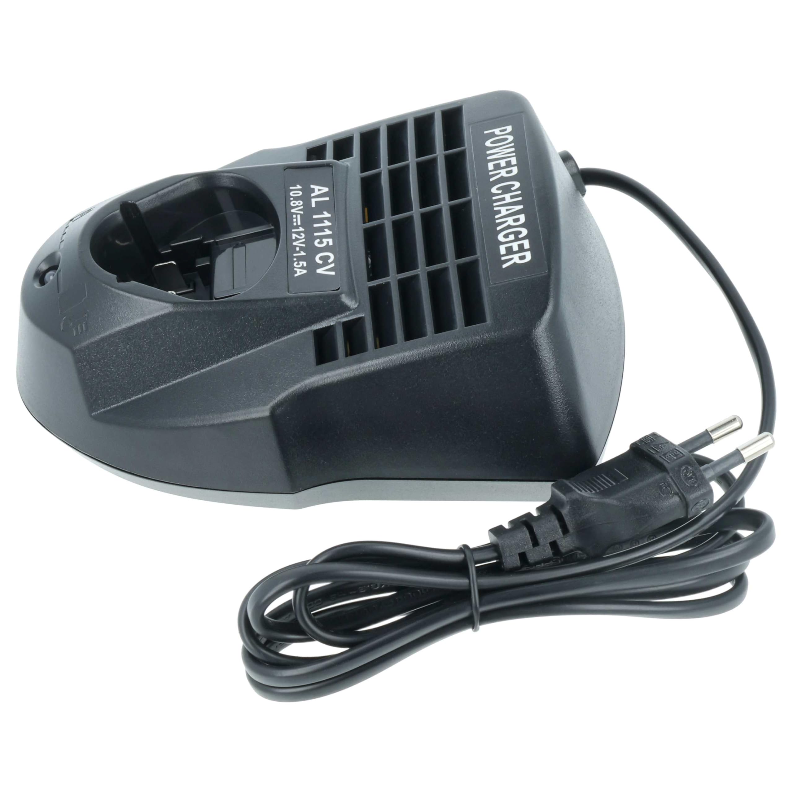 vhbw Caricabatterie Tipo 2 per Bosch 10.8V utensili Li-Ion
