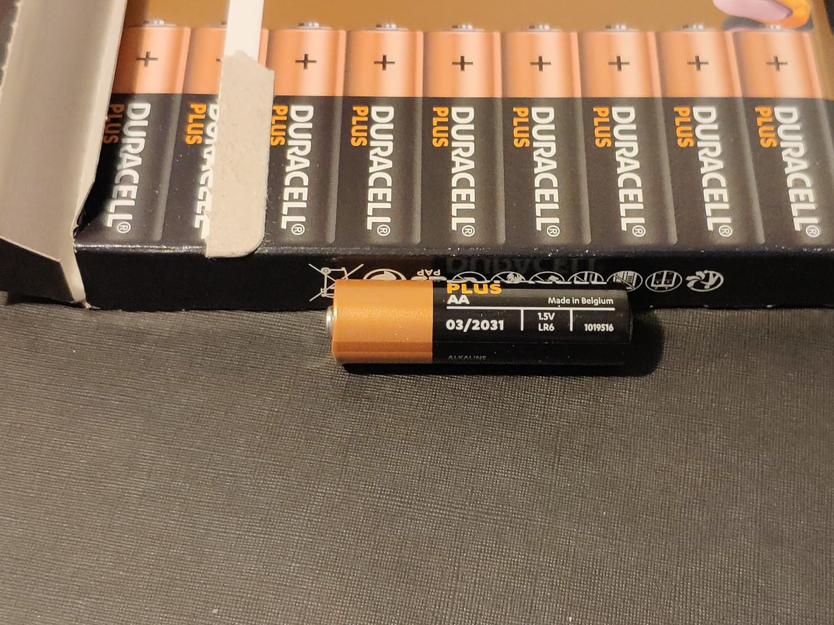Duracell Plus Batterie Alcaline AA 1,5V 36 pezzi boost