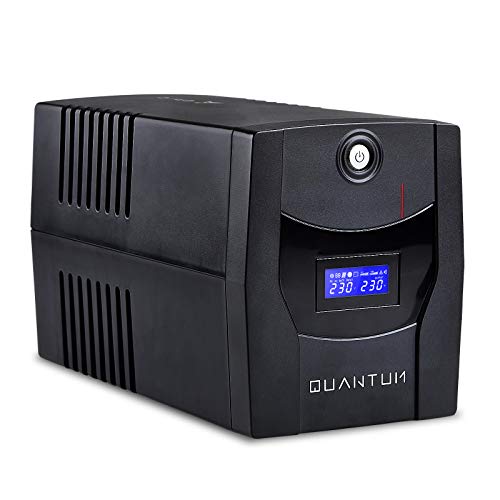 EPYC Quantum 1500VA 900W Gruppo di Continuità UPS 5 Prese LCD