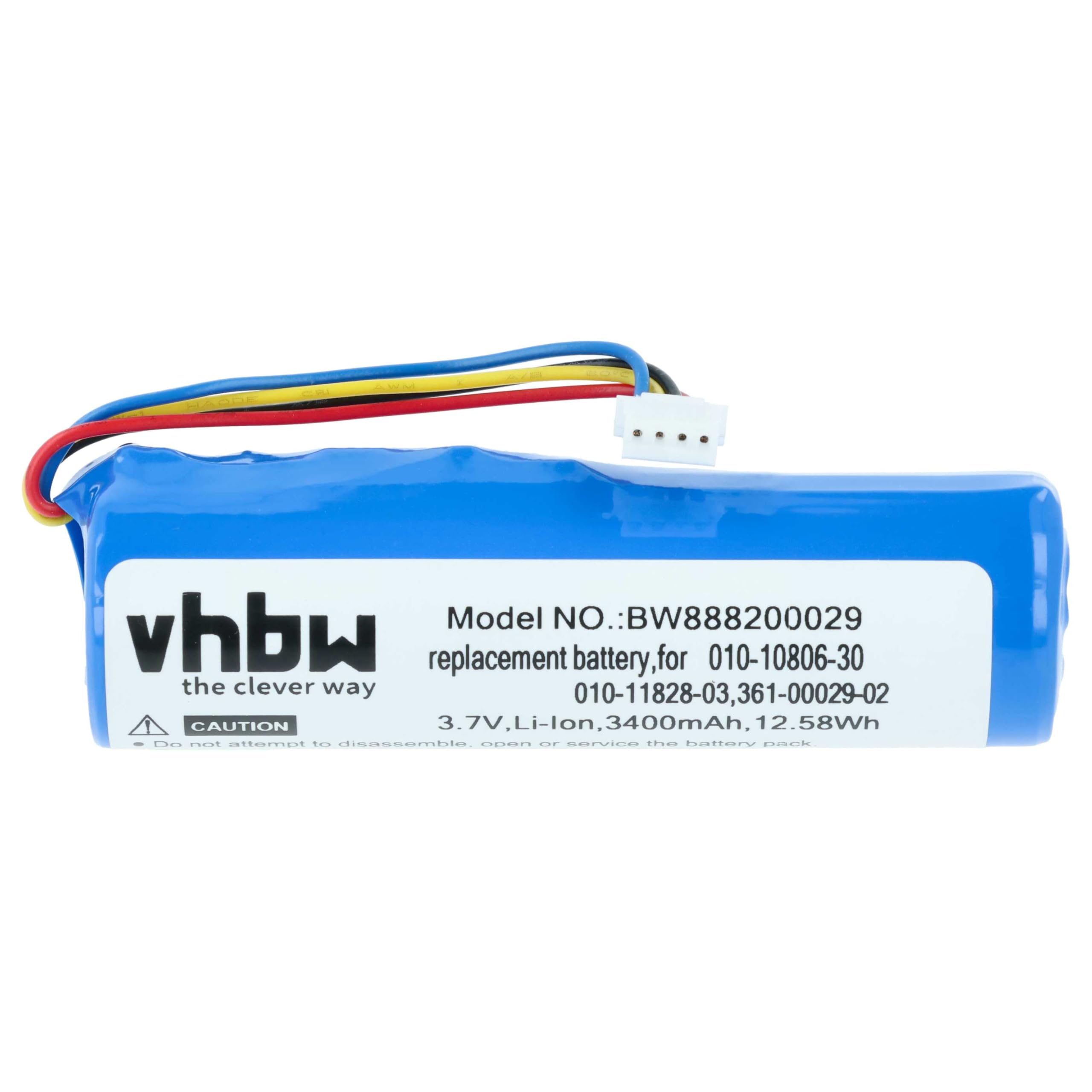 vhbw GAA003 Batteria per Garmin Alpha 100 T5 3400mAh