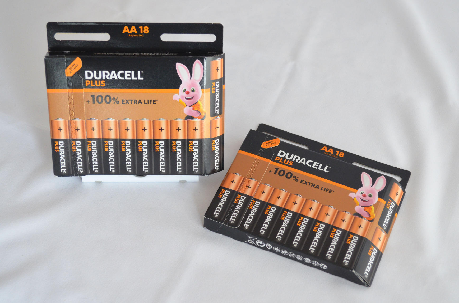 Duracell Plus Batterie Alcaline AA 1,5V 36 pezzi boost