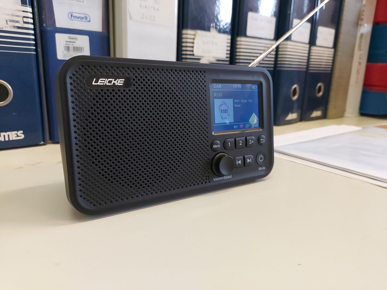 Leicke Radio DAB+ FM Bluetooth Portatile 2000 mAh Display