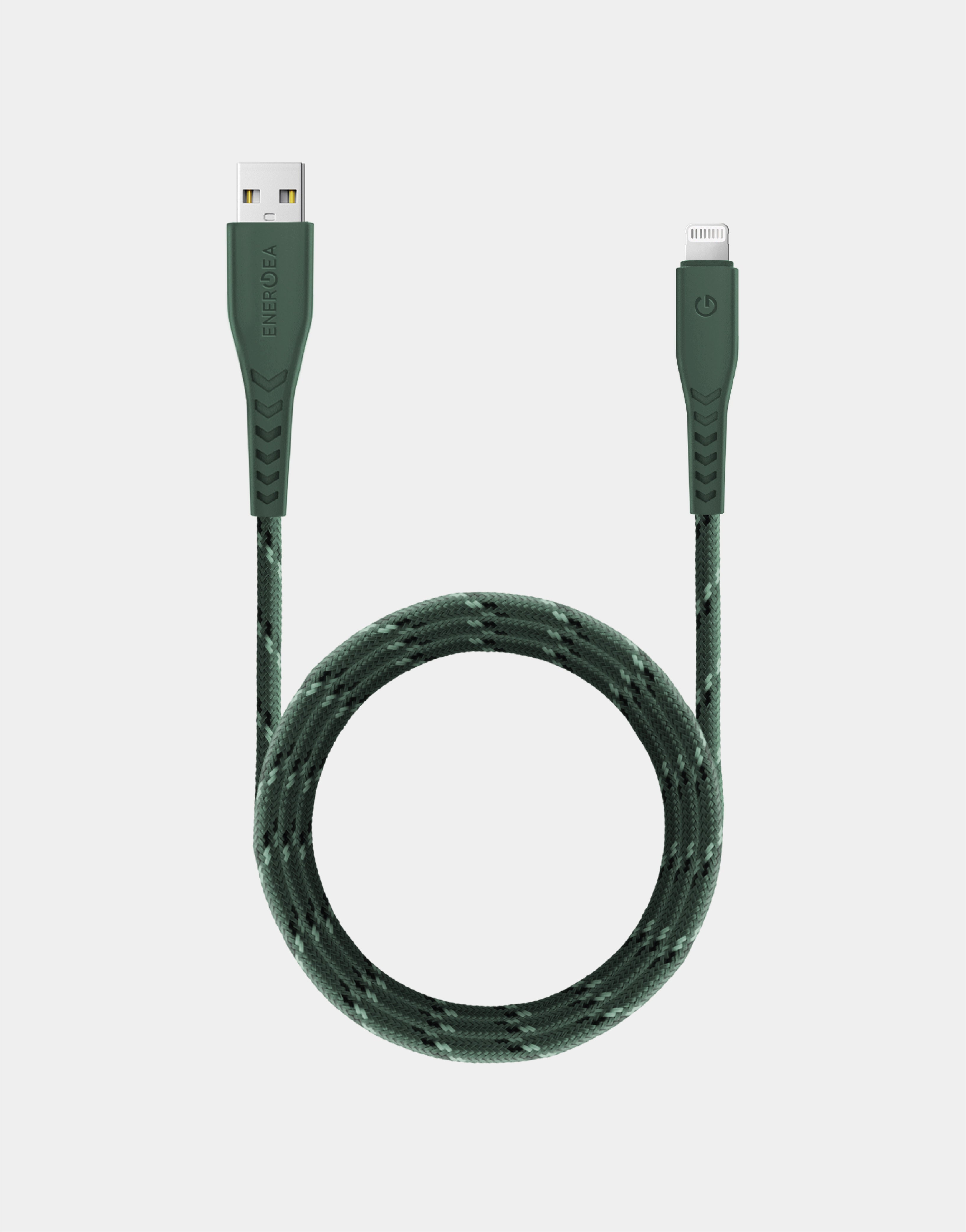 Energea NyloFlex cavo Lightning USB-A 1,5m nero intrecciato