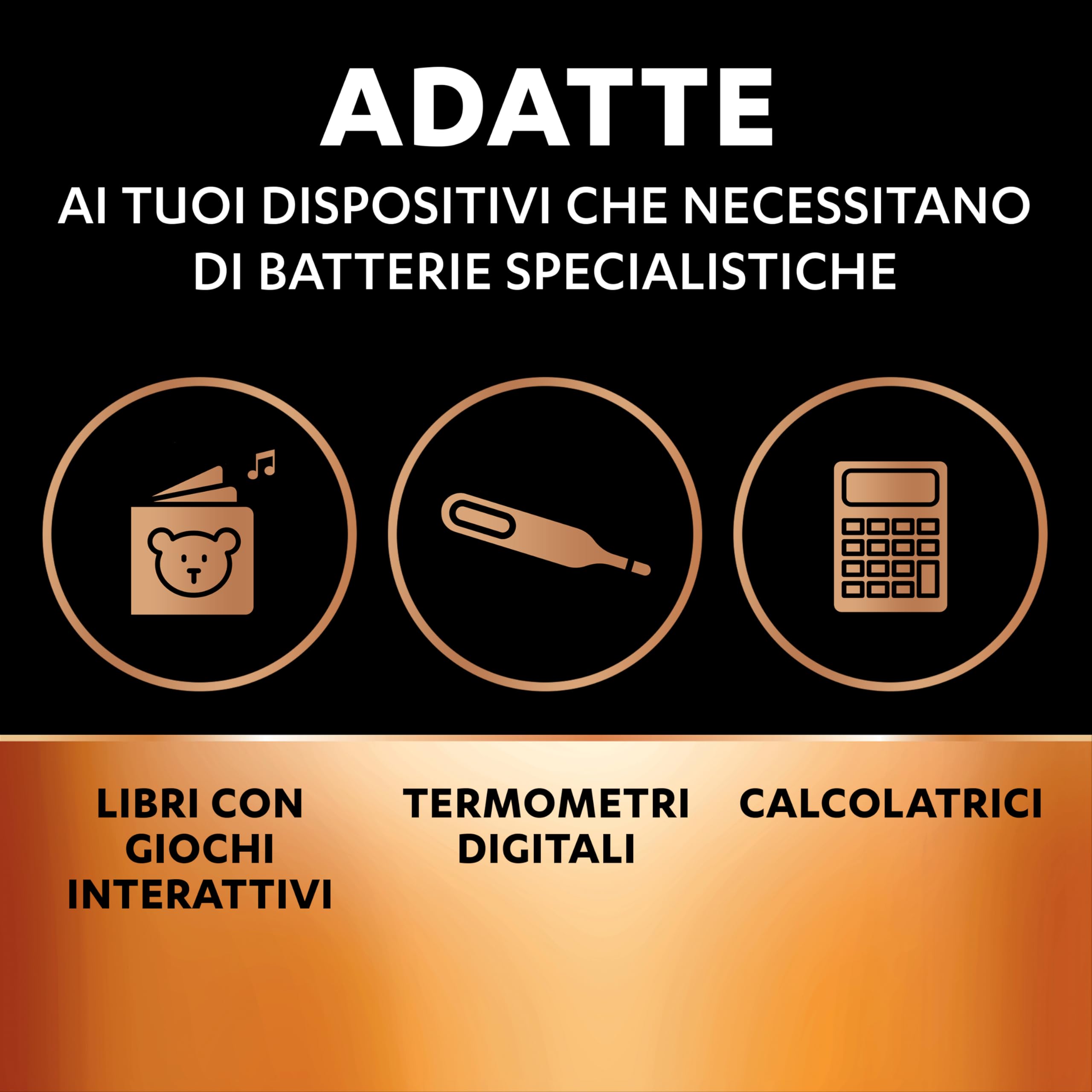 Duracell LR44 batterie alcaline 1,5V da 8 pezzi