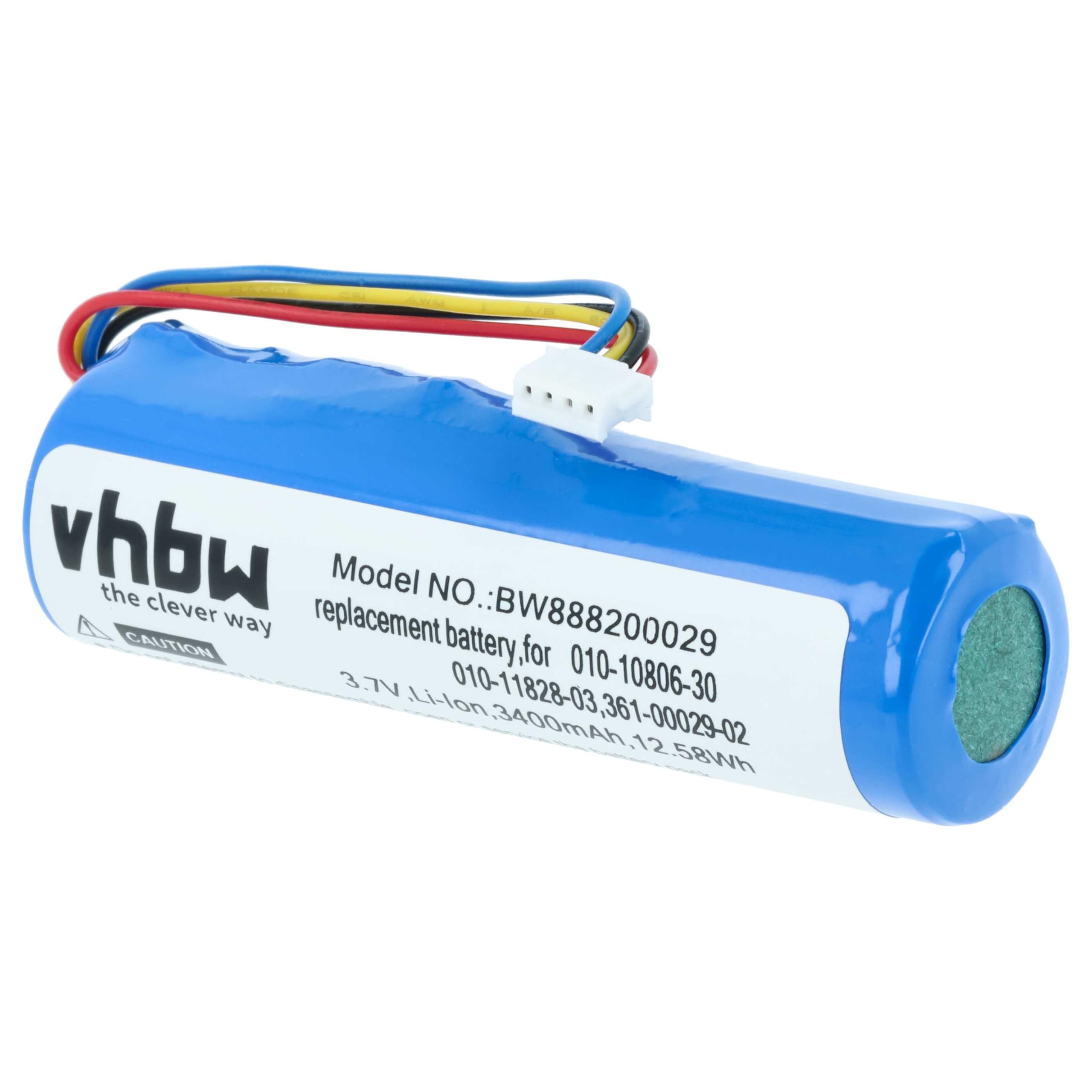 vhbw GAA003 Batteria per Garmin Alpha 100 T5 3400mAh
