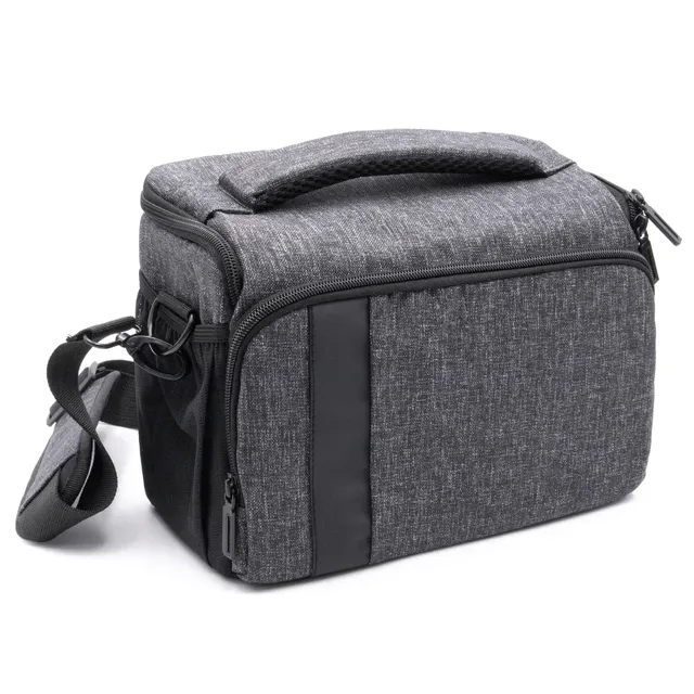 vhbw Custodia fotocamera Canon EOS 1300D nero/grigio