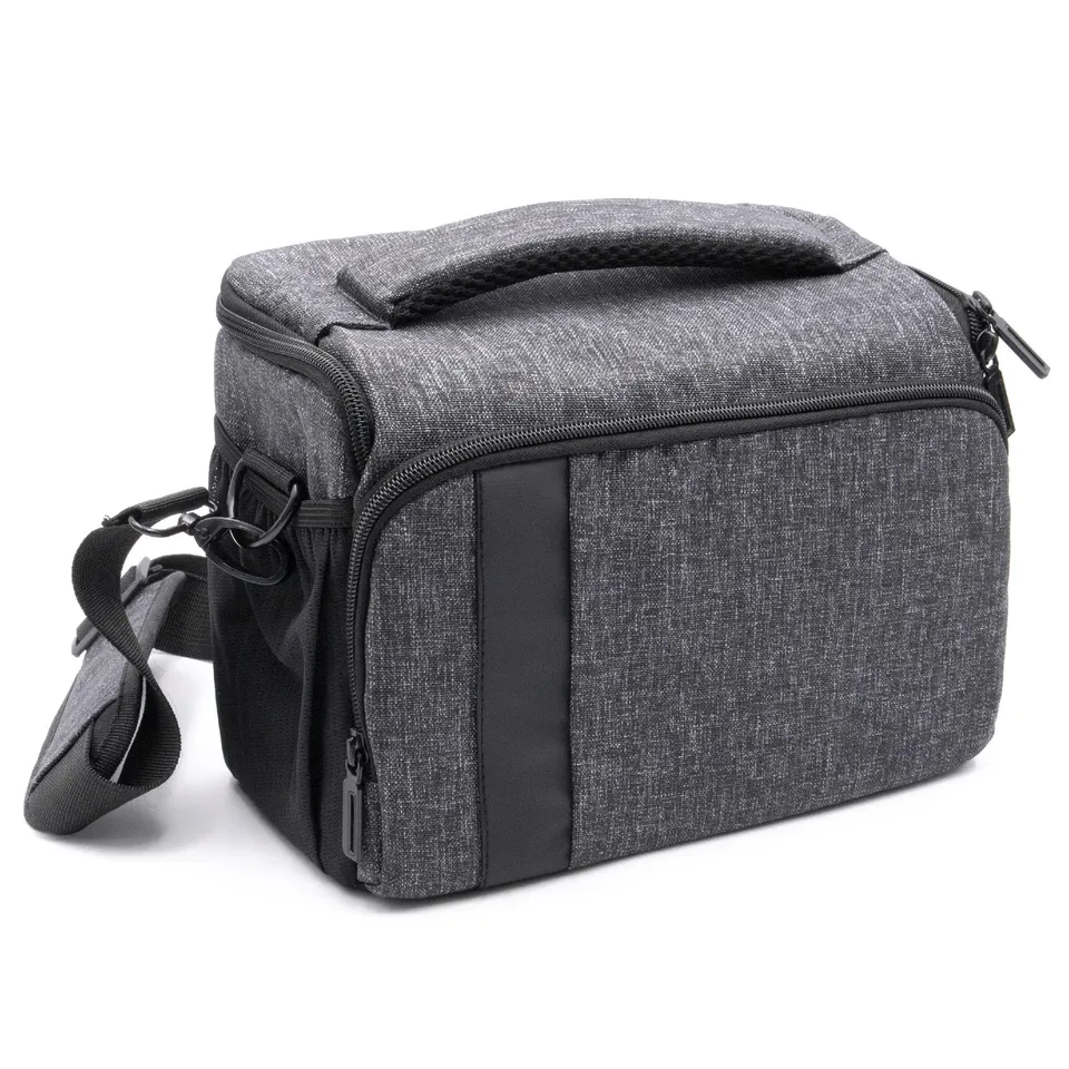 vhbw Custodia fotocamera Canon EOS 1300D nero/grigio