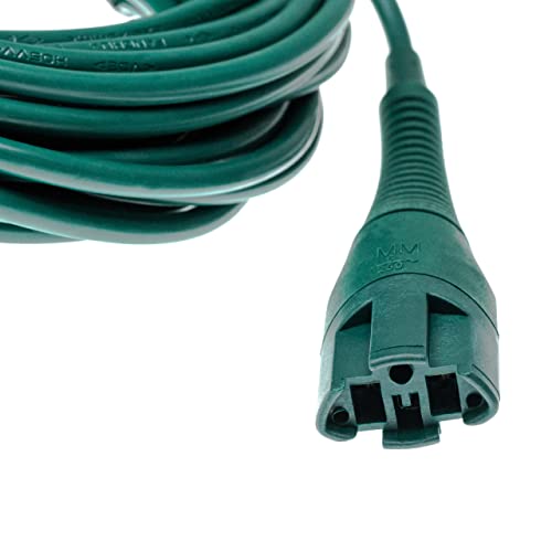 vhbw Cavo per Vorwerk Folletto 131 130 da 10m verde
