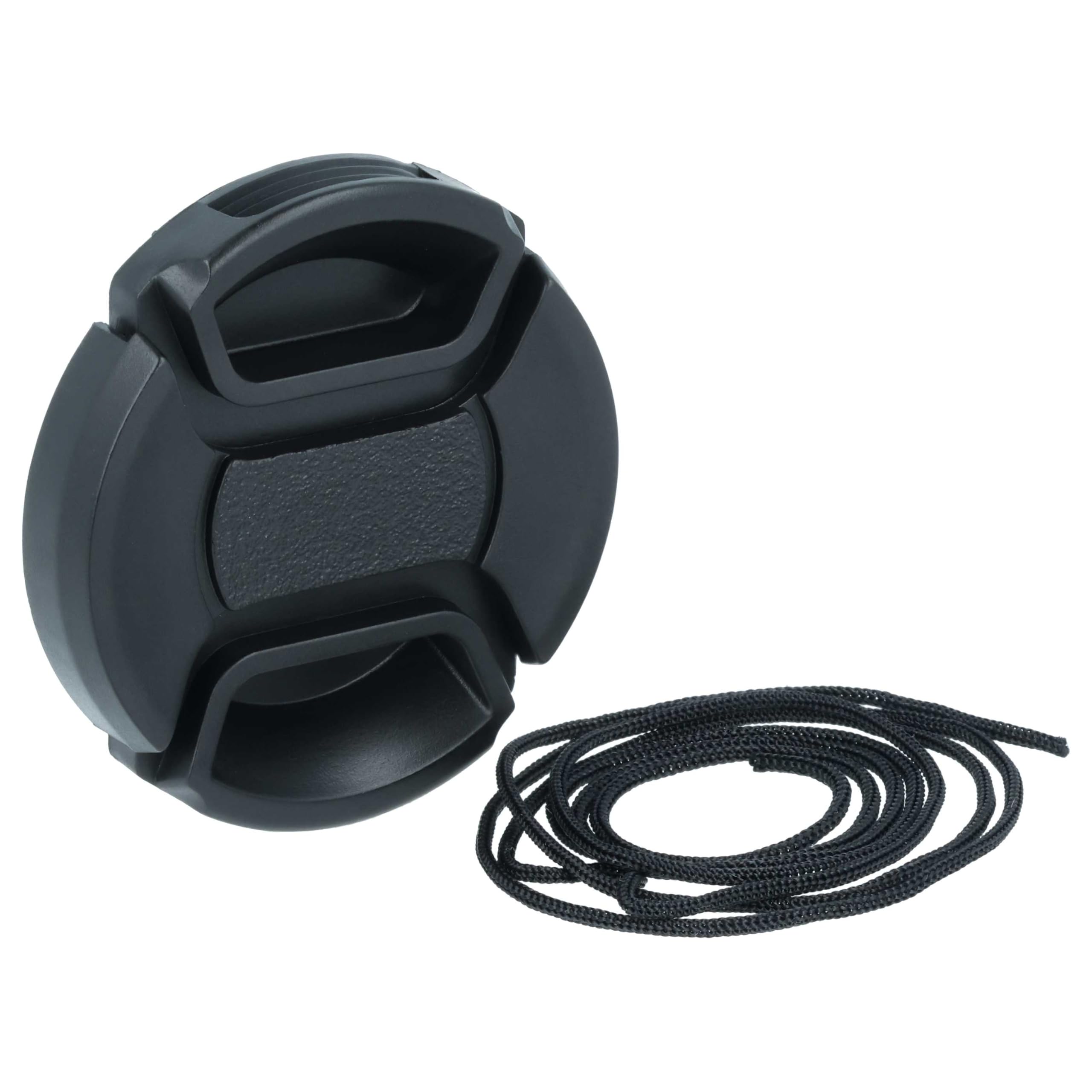 vhbw Copriobiettivo 37mm per Panasonic snap-on nero