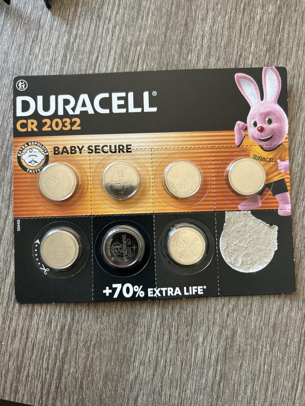 Duracell CR2032 Batterie a Bottone Litio 3V 8 Pezzi