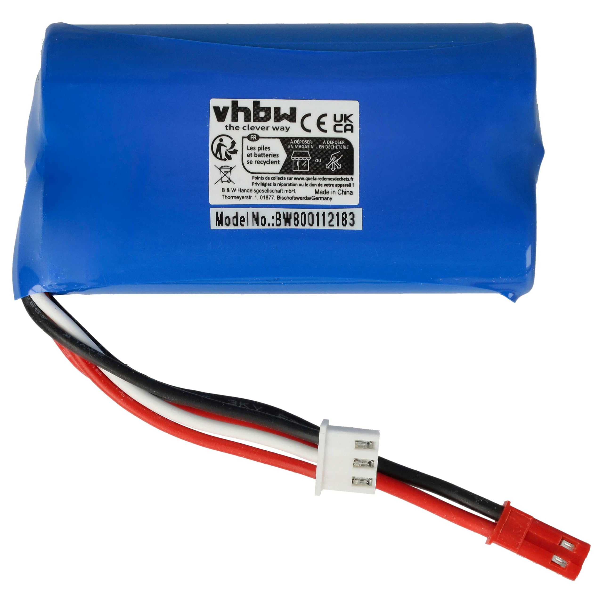 vhbw Batteria Revell Big One 24056 1800mAh 7,4V Li-Ion