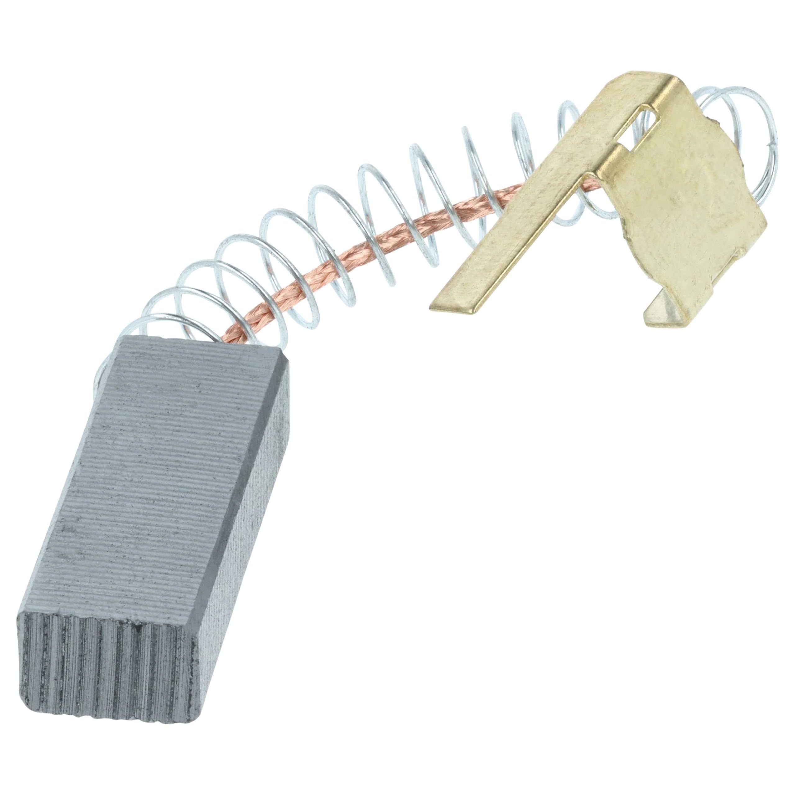 vhbw Spazzole Carbone Aspirapolvere Midea 6,5x10x30 mm 2 Pezzi Grafite