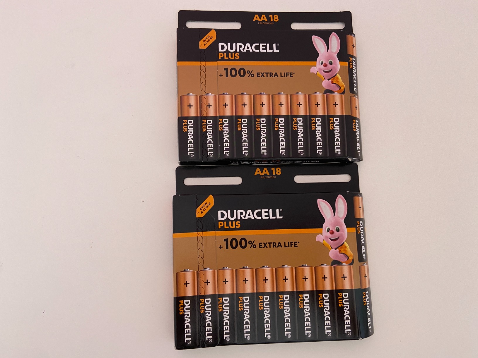 Duracell Plus Batterie Alcaline AA 1,5V 36 pezzi boost