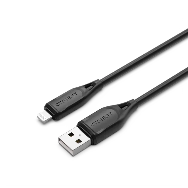 Cygnett Essentials Gen 2 Cavo Lightning a USB-A 1m Nero 12W