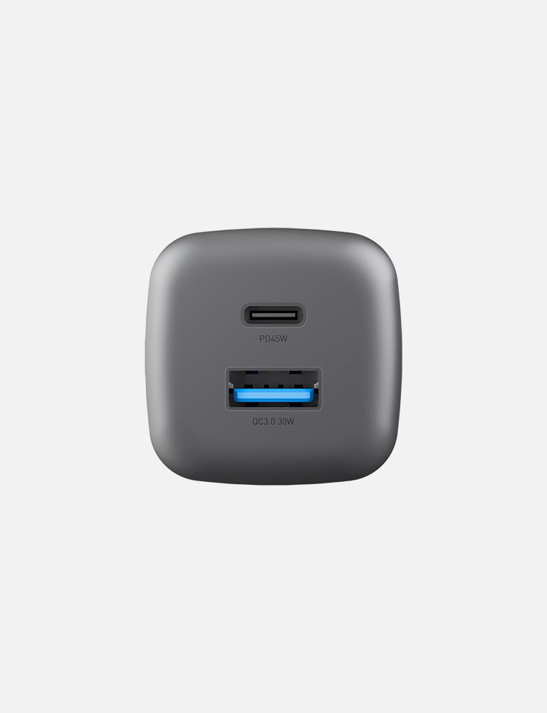 Energea AmpCharge Mini 45 EU caricabatterie Gunmetal GaN