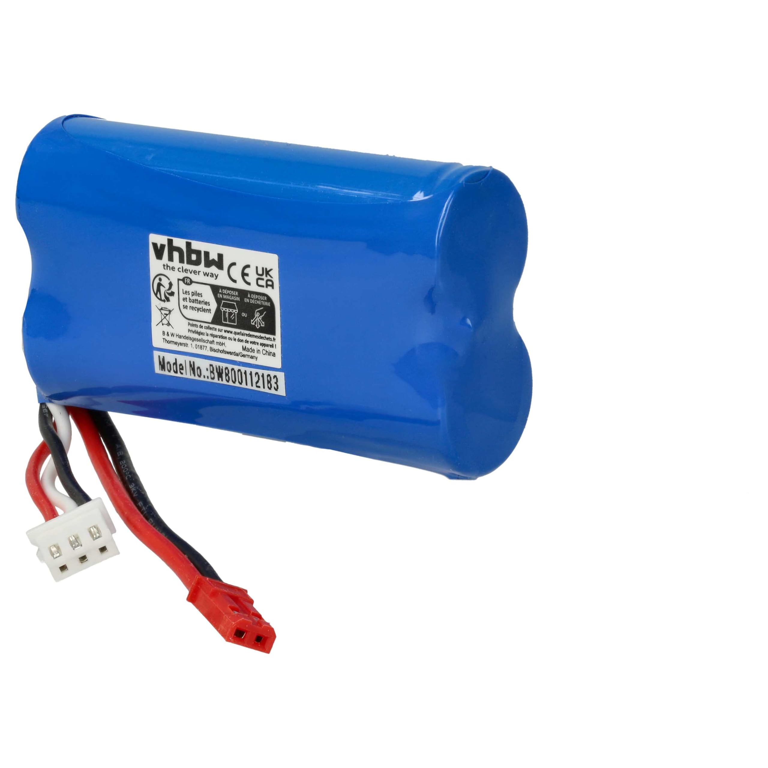 vhbw Batteria Revell Big One 24056 1800mAh 7,4V Li-Ion