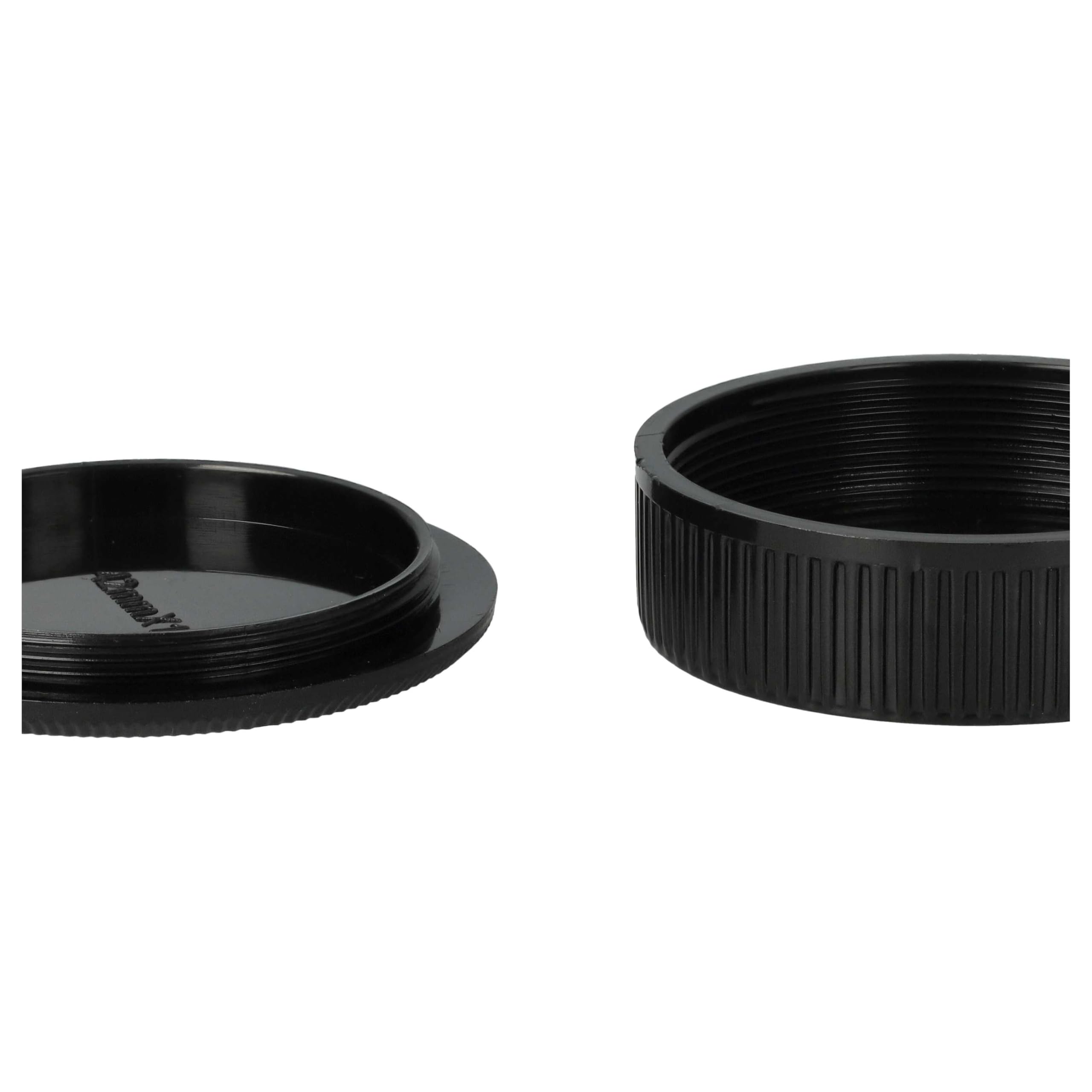 vhbw Copriobiettivo per Leica M42 plastica nero